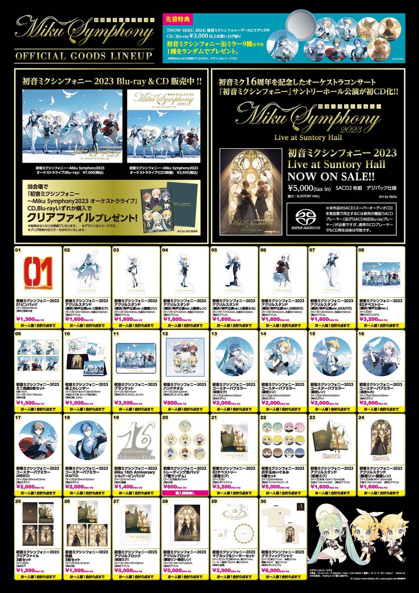 初音ミクシンフォニー公式〜10th Anniversary🎻 〜 on X: 