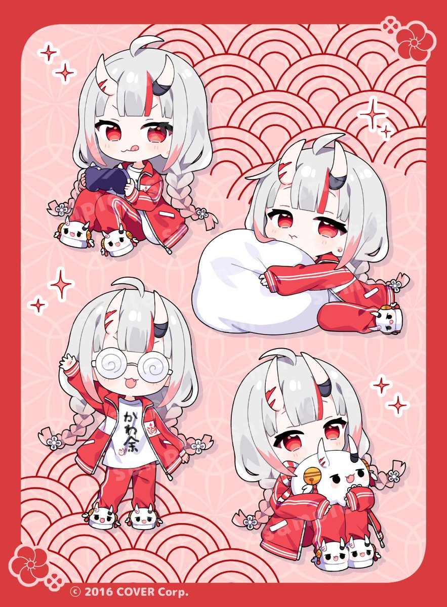 ホロライブ百鬼あやめ 新衣装記念2024 ジャージ上下セット