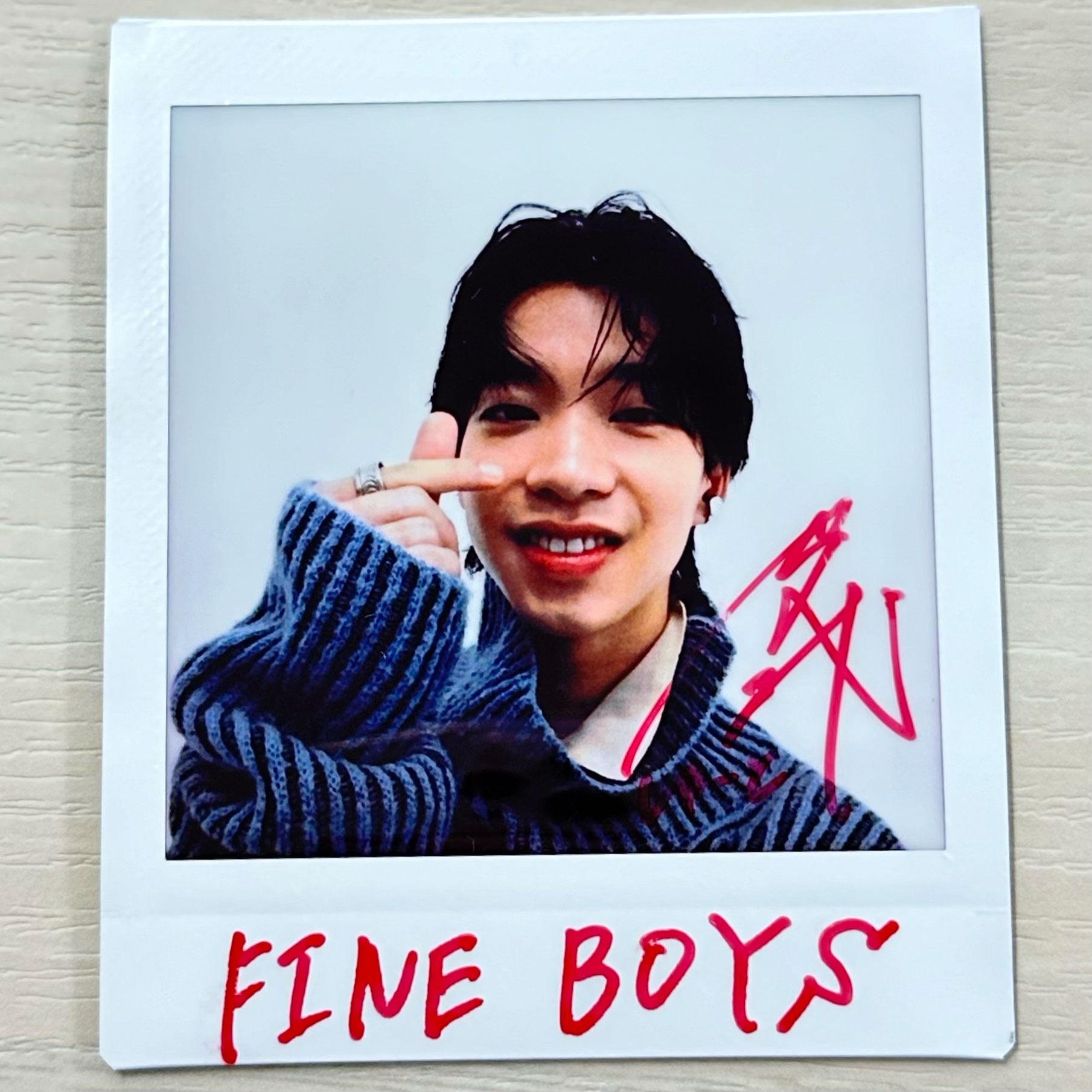 BUDDiiS もーりーしゅーと サイン入りチェキ BUDDiiS もーりーしゅー