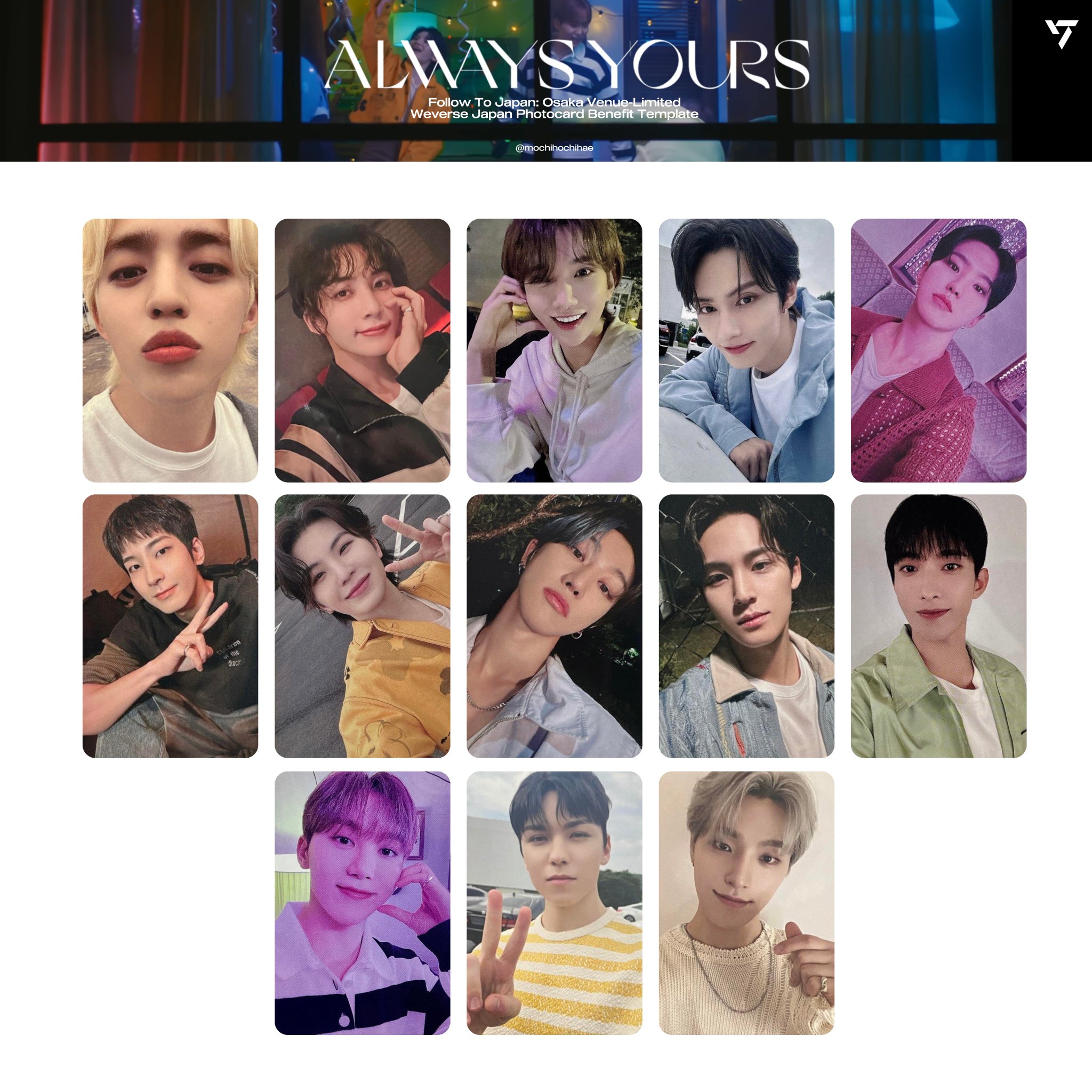 SEVENTEEN ジョシュアAlways yours ラキドロ タワレコ SEVENTEEN