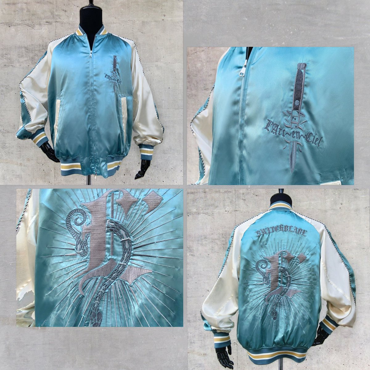 L'Arc-en-Ciel スカジャン スイッチブレード L ラルクアンシエル L