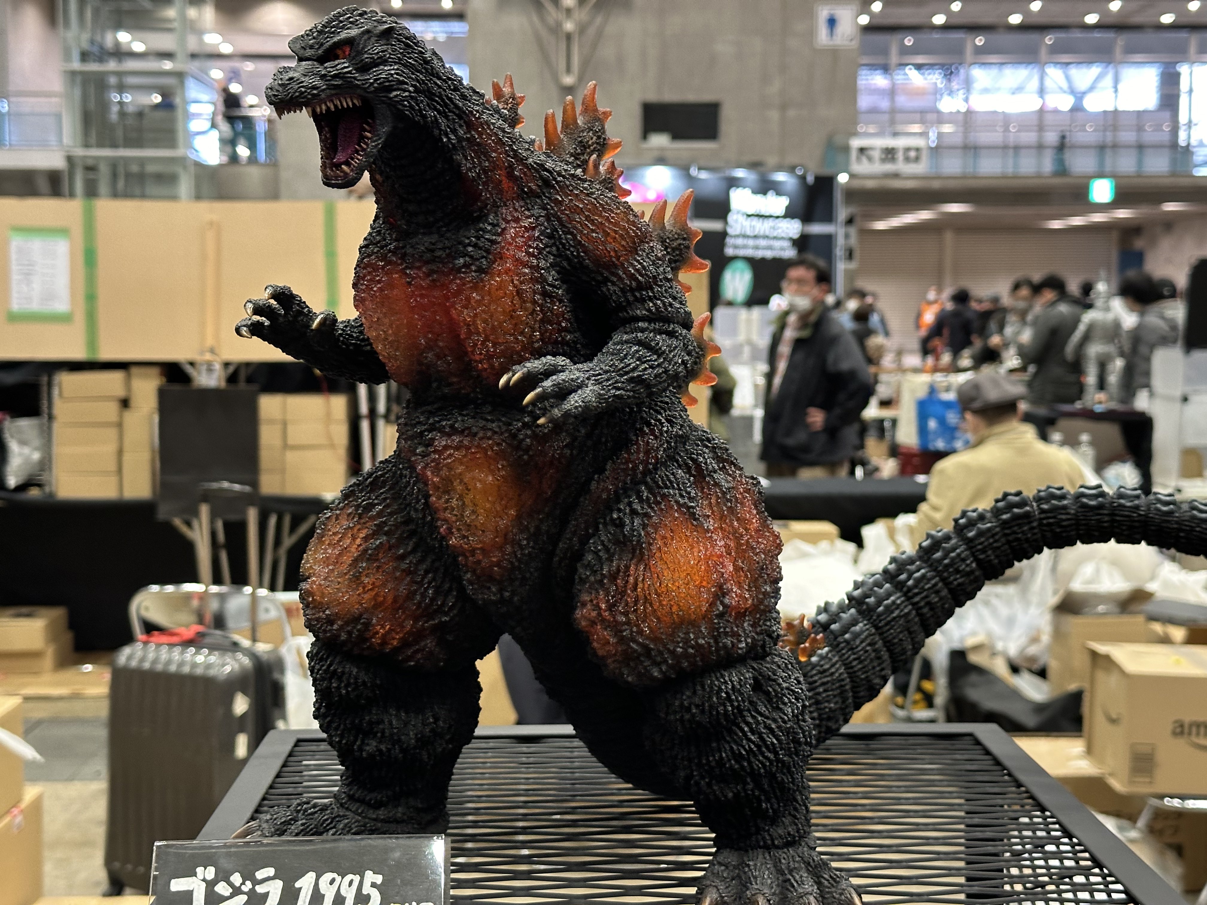 黒龍工房 リアルマスターコレクション ゴジラ 1995 バーニングゴジラ