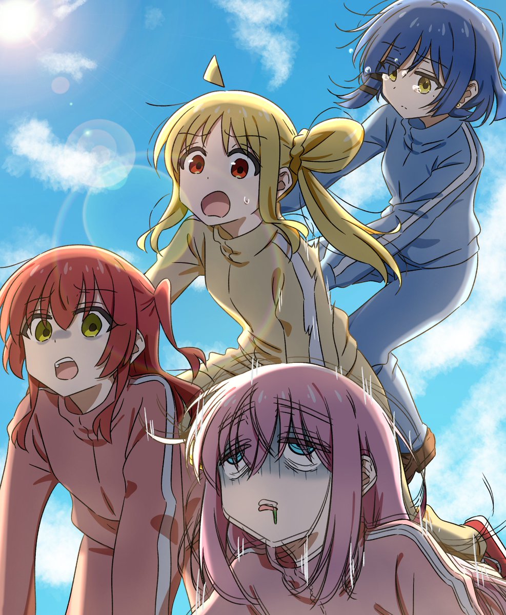 ぼっち・ざ・ろっく! 後藤ひとり、伊地知虹夏、山田リョウ、喜多郁代他