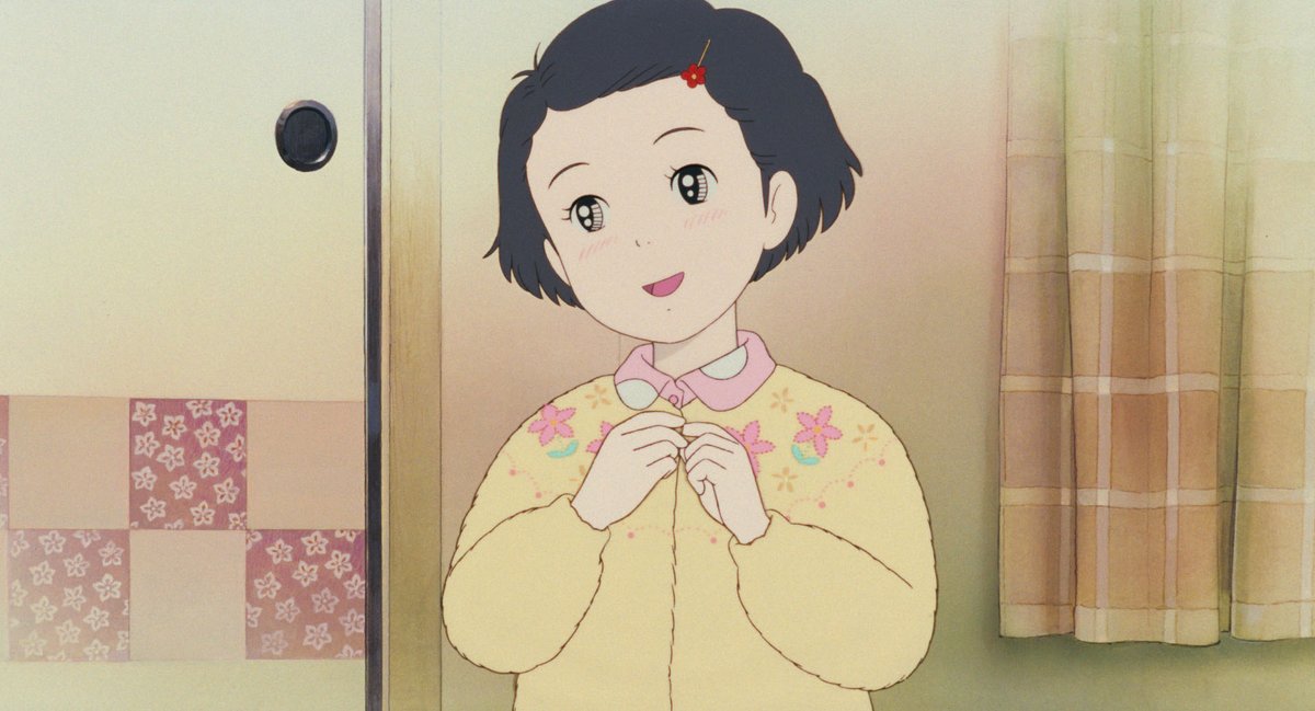 名シーン おもひでぽろぽろ 岡島タエ子 セル画 スタジオジブリ 宮崎駿