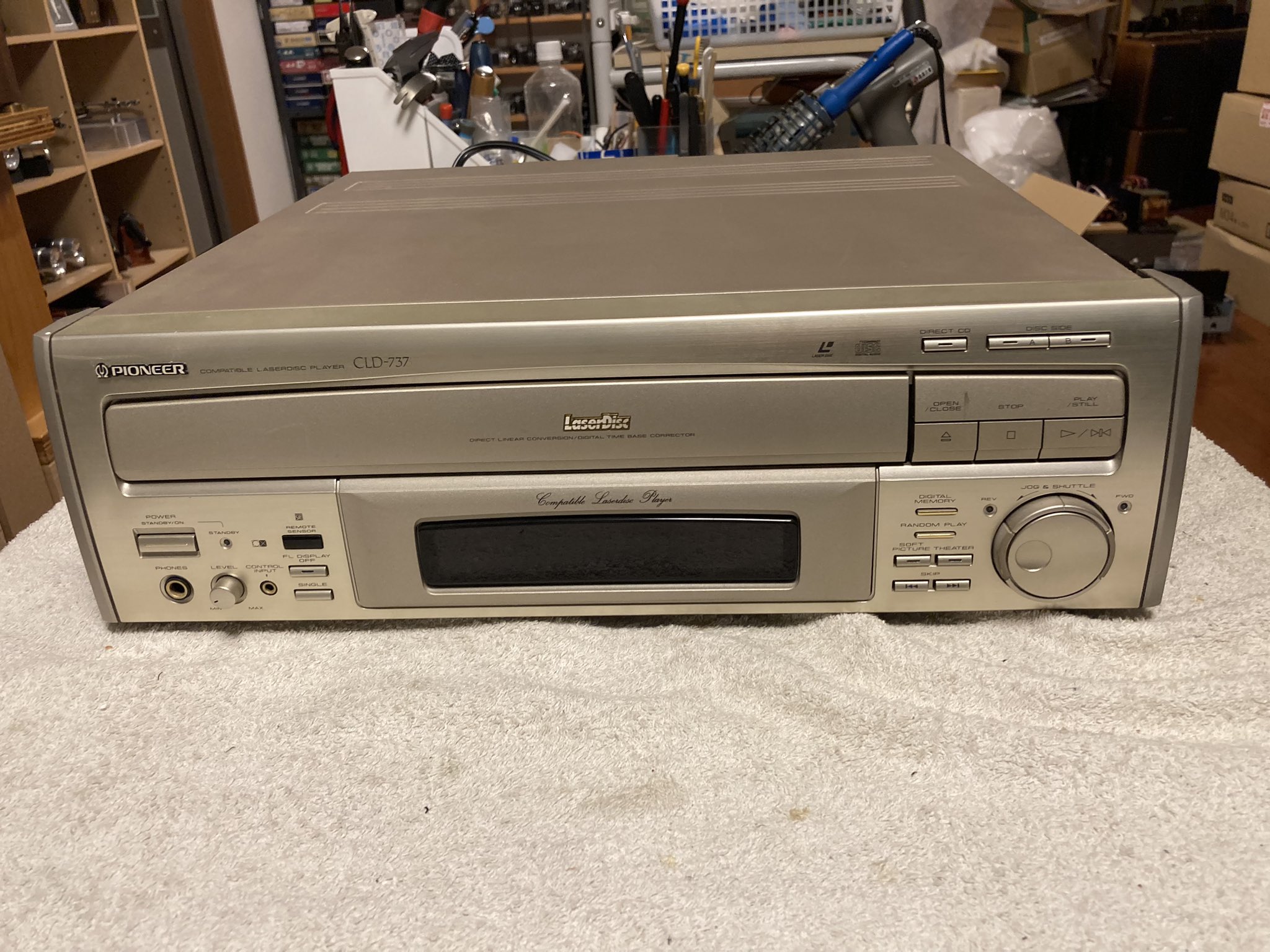 Pioneer パイオニア LDプレーヤー CLD-737 Pioneer CLD-737 レーザー