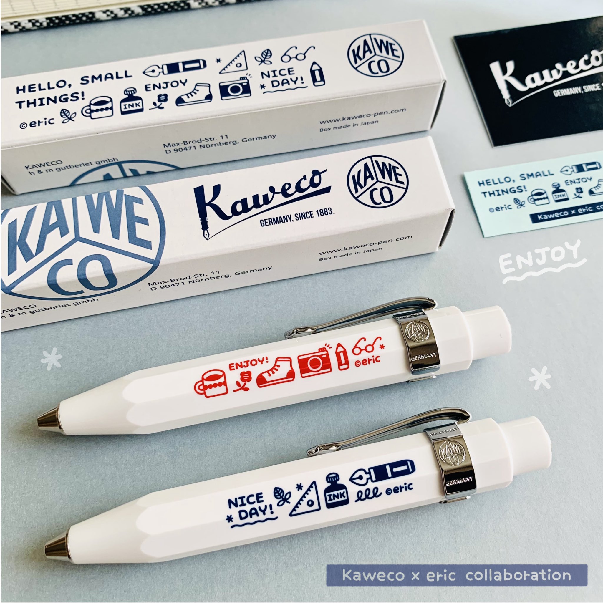 kaweco×eric 万年筆&ボールペンセット