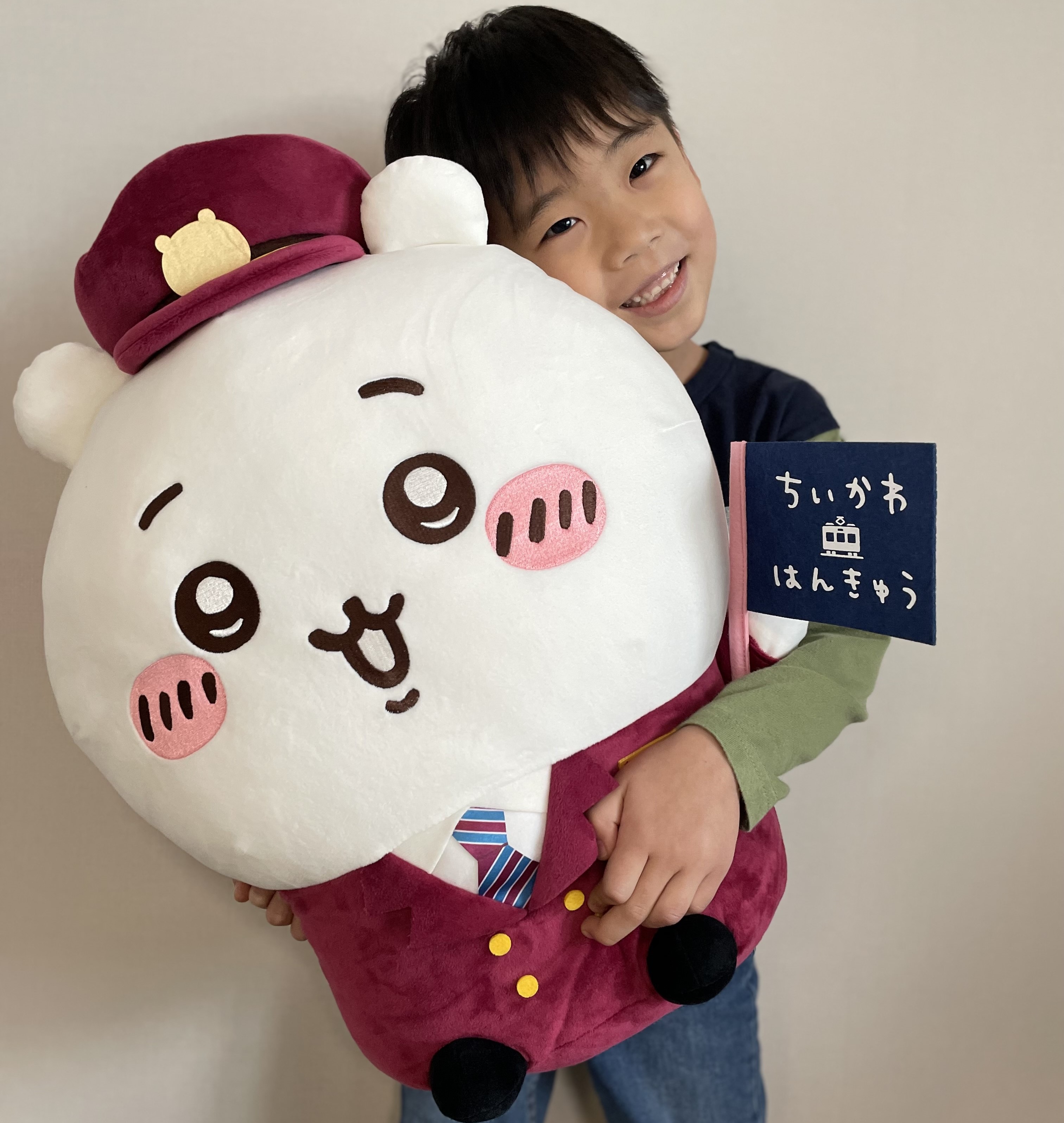 阪急 うさぎBIGぬいぐるみ ちいかわ✖️阪急電車 BIG ぬいぐるみ