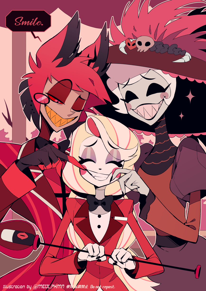 ハズビンホテル Hazbin Hotel 公式 バレンタイン限定 ポスター