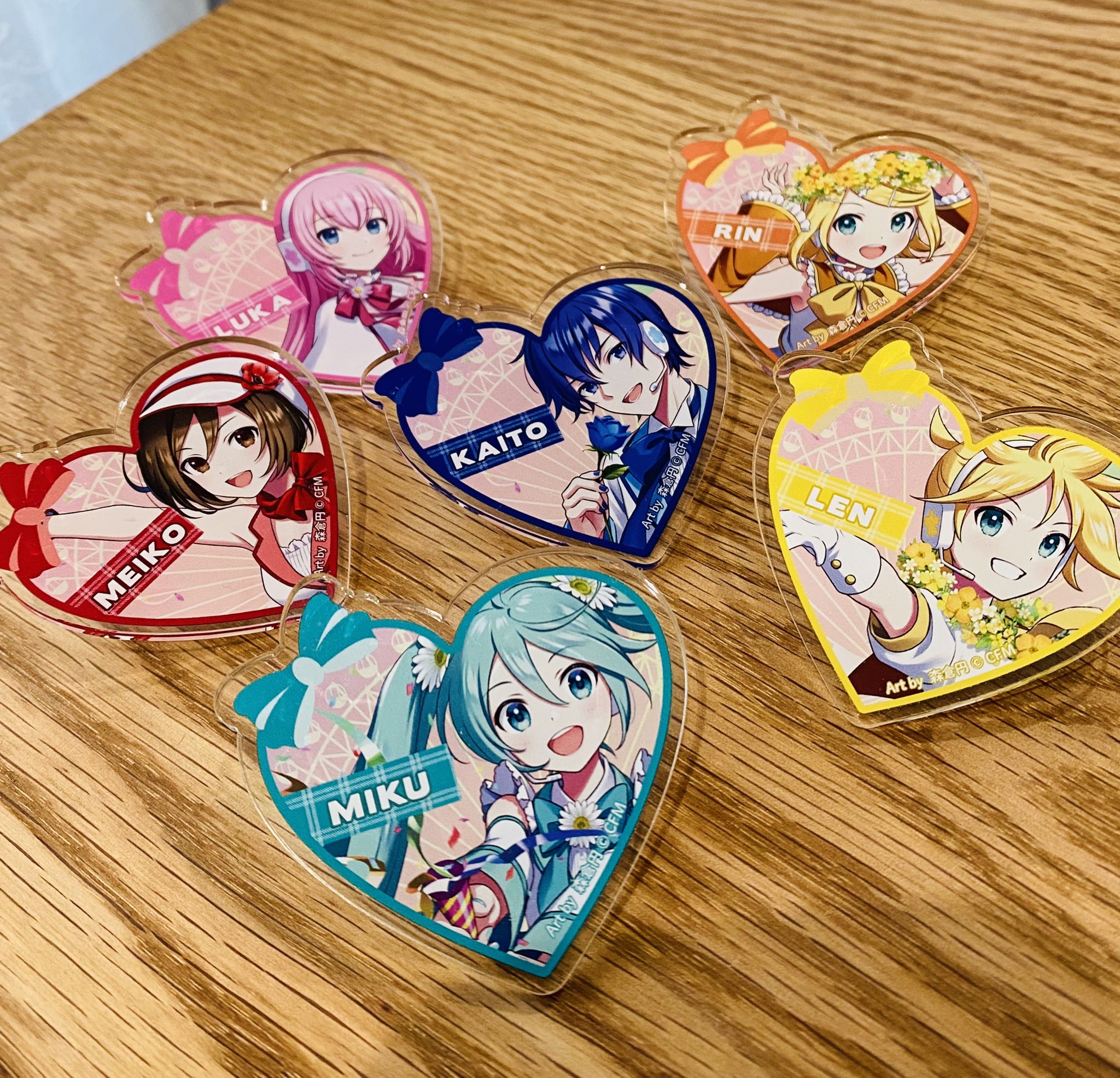 初音ミク よみうりランド よみラン KAITO DECOチョコ 缶バッジ 初音