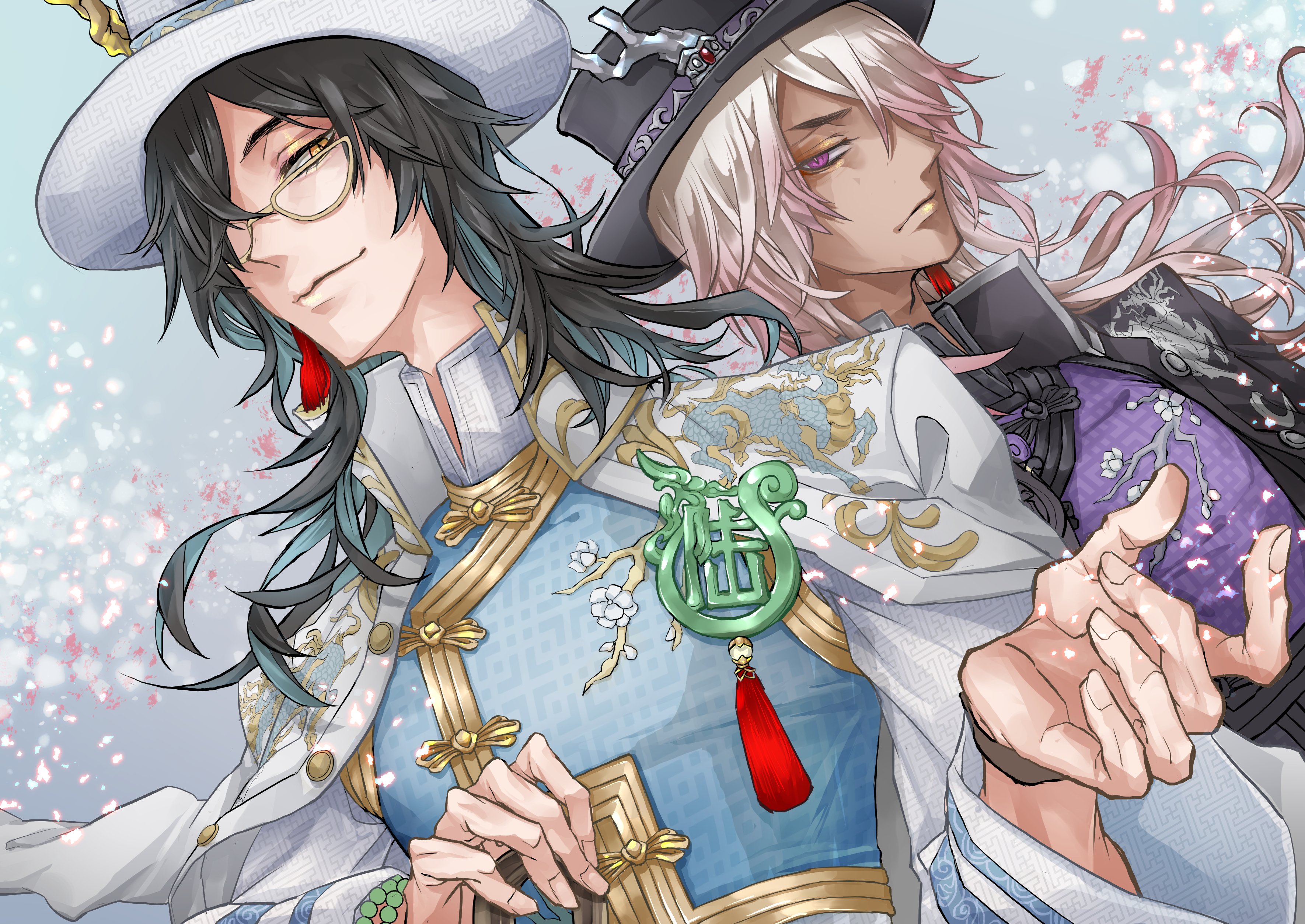 第五人格 オフラインパック 白黒無常 未使用色紙 第五人格 白黒無常