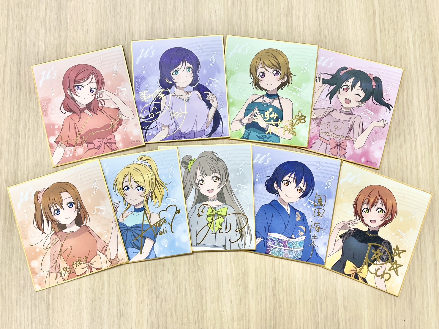 ラブライブTVアニメ放送10周年記念 海外限定 星&ハート缶バッジ南