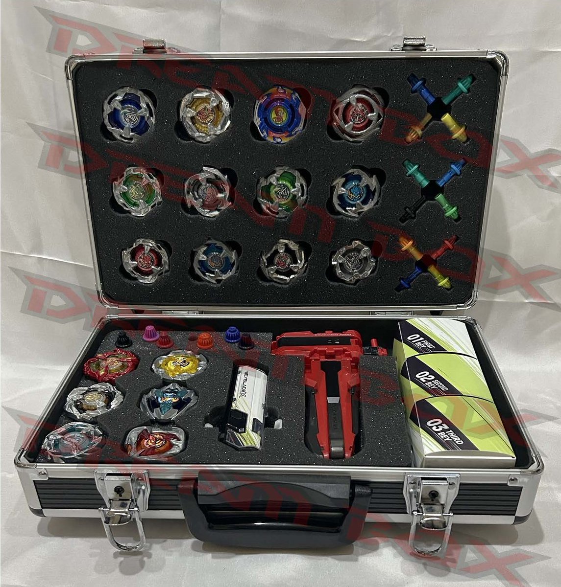 ベイブレードX beyblade x 「中サイズ/ランチャー収納仕様」ギアケース