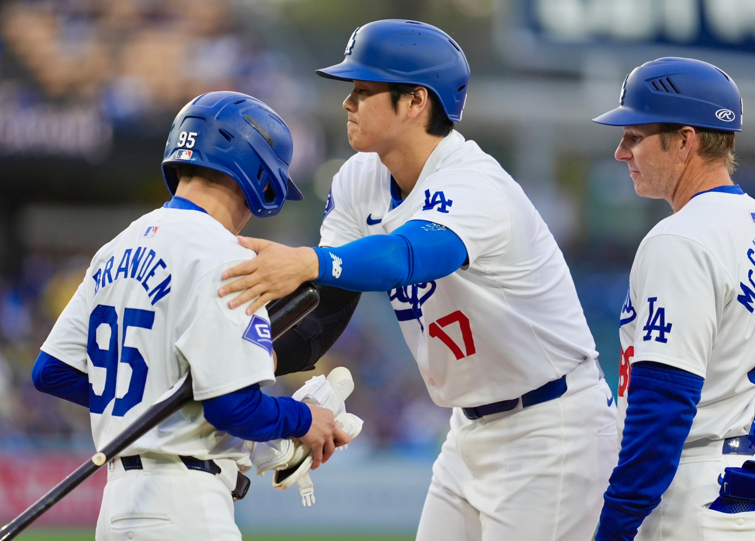 大谷翔平2018 LEAF THE NATIONAL BLUE 61/99#01