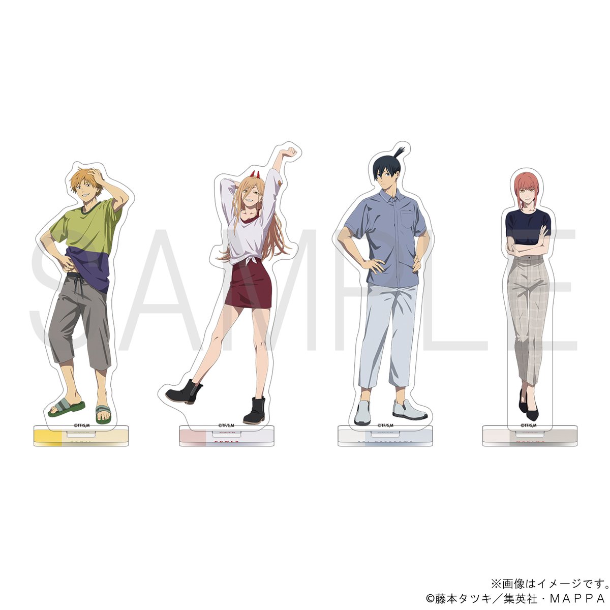 チェンソーマン ジャンプフェスタ 私服 生ブロマイド デンジ アキ