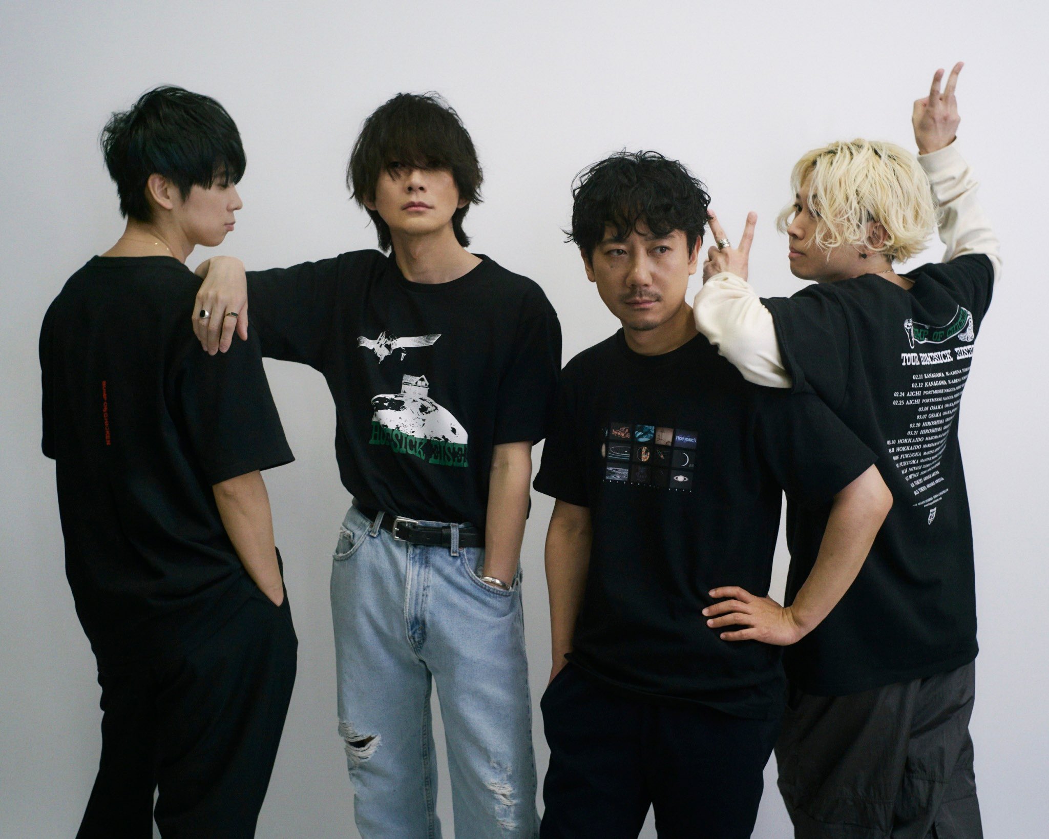 BUMP OF CHICKEN ホームシック衛星2024ツアーファイナルTシャツ BUMP