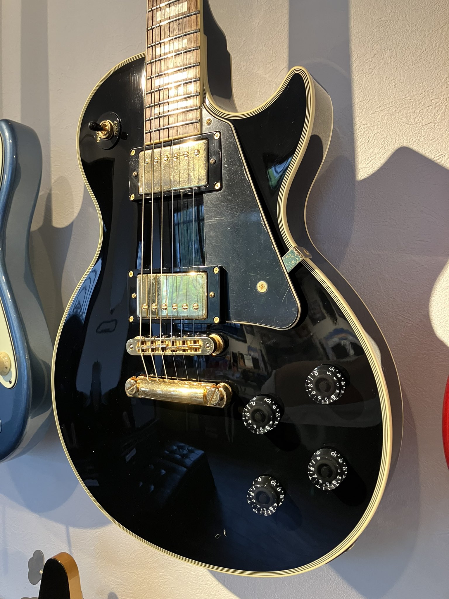 Laid Back 島村楽器 レスポールカスタム レイドバック 美品 ソフト