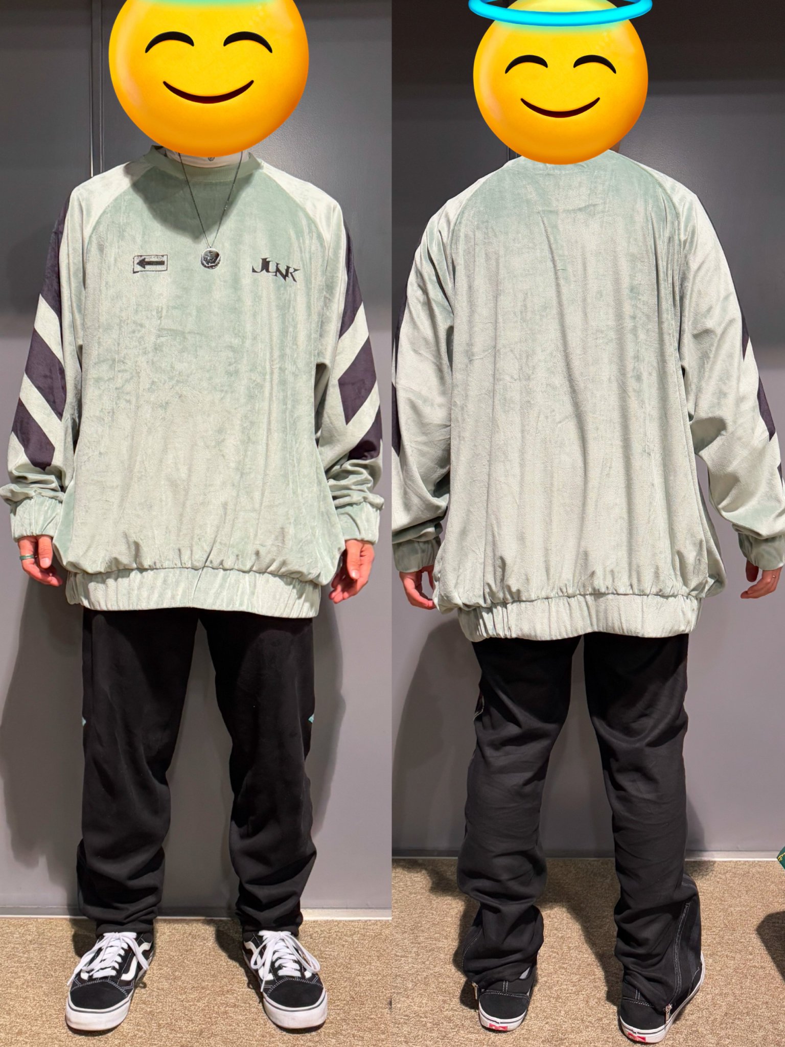 米津玄師 JUNK ベロアプルオーバー 米津玄師のグッズかわいすぎる JUNK