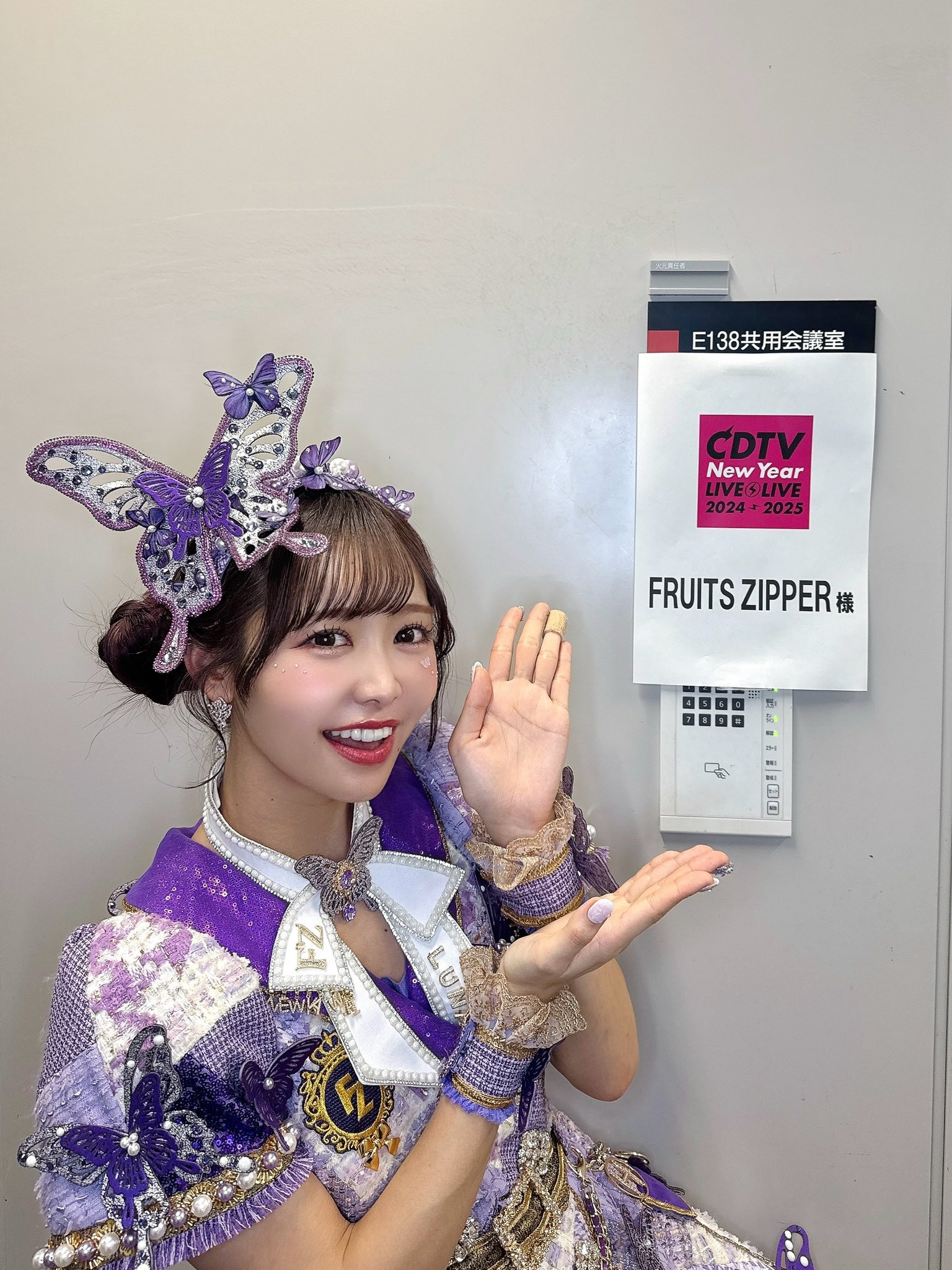 FRUITS ZIPPER仲川瑠夏生誕記念2025すきくじS賞 チェキ サイン FRUITS