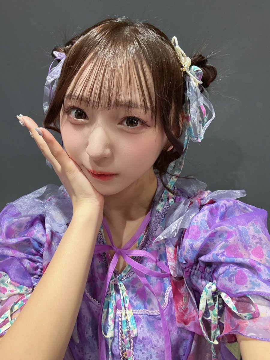 sweet steady すいすて 推しアピ ユニフォーム 紫 塩川莉世 すいすての