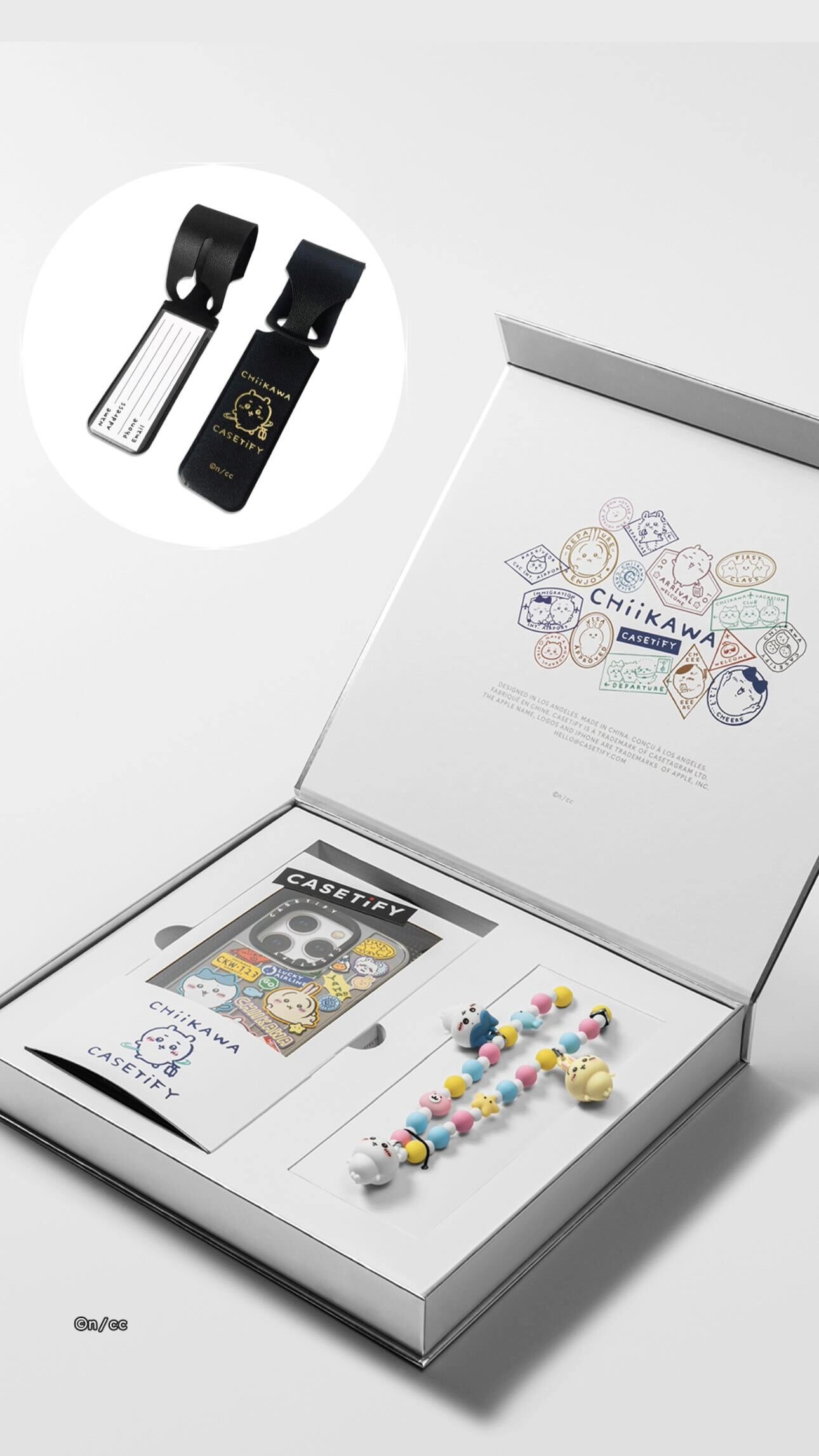 CASETiFY ちいかわコラボ チャームストラップ ちいかわ×CASETiFYが