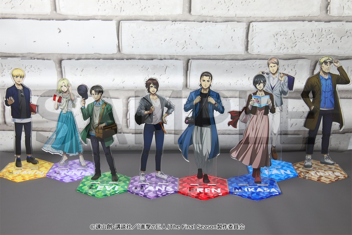 進撃の巨人📷📷📷× JR東海📷 オリジナルグッズの紹介📷 ＼ ジェイ