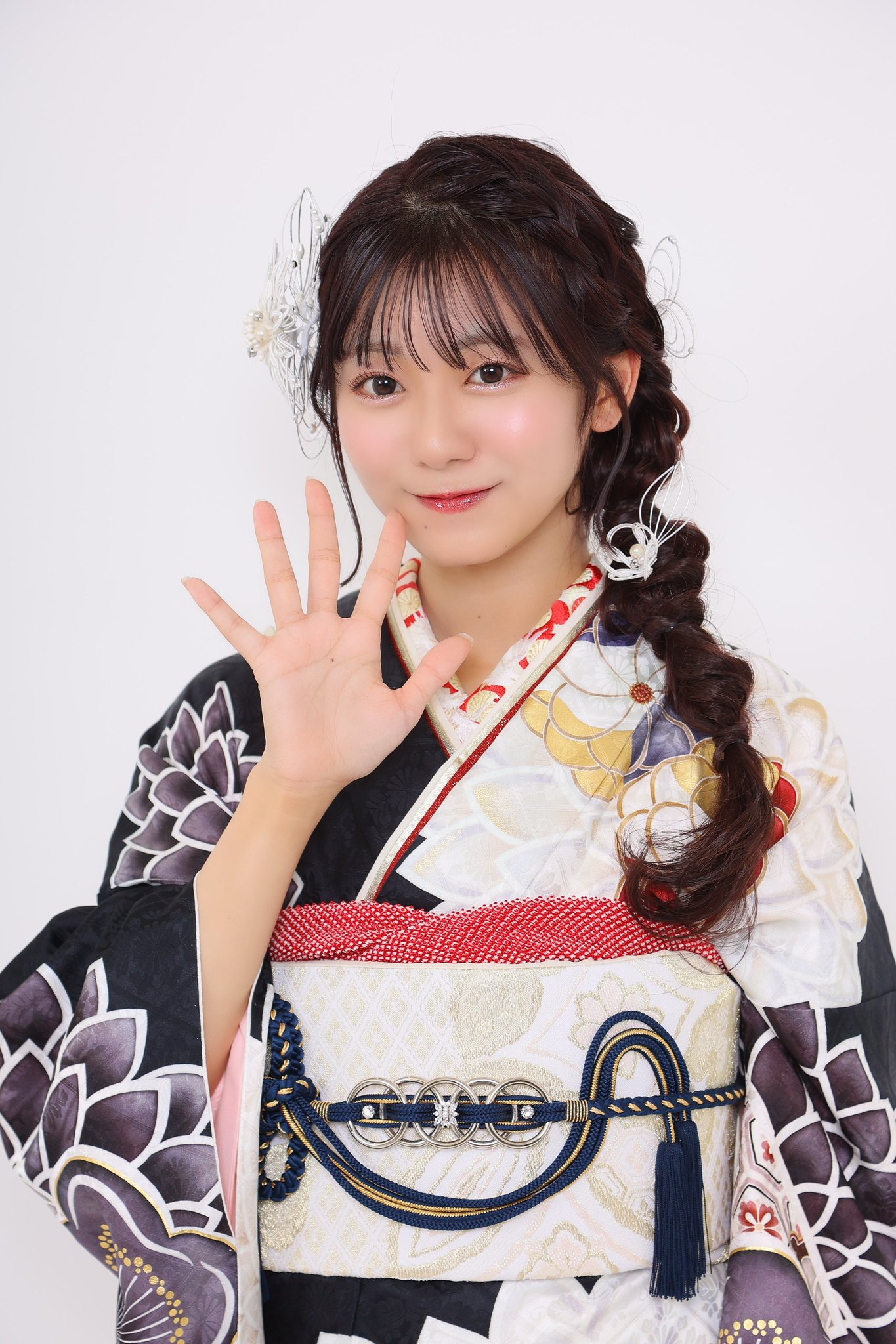 p*h様 ≒JOY ニアジョイ 大信田美月 生写真 ♡3ヶ月♡ チュウ 直筆サイ