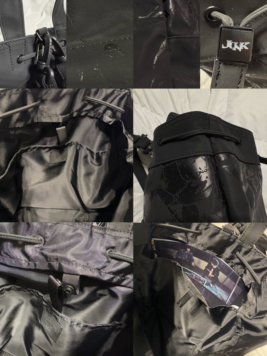 米津玄師 JUNK グッズ紹介【JUNK リュック】 ¥7,500 写真169cm胴足約4