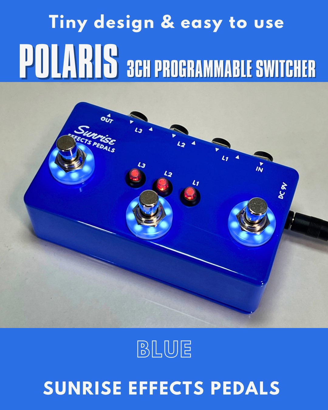 Sunrise effects Polaris スイッチャー エフェクター