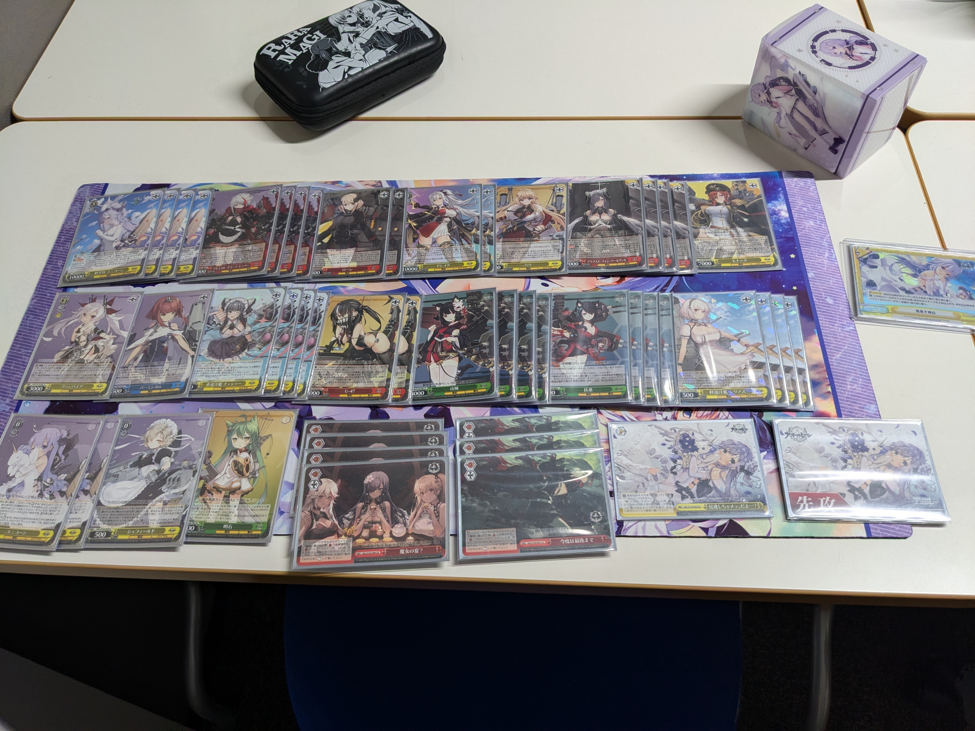 ヴァイス アズールレーン デッキ 7電源1枝 大量パーツ ヴァイス