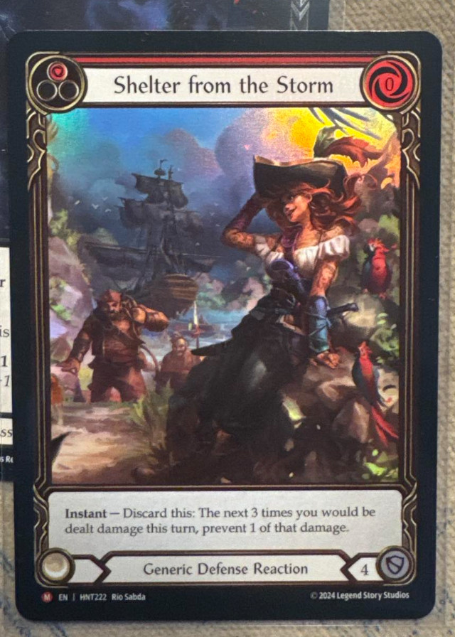 FAB Shelter from the Storm RF 英語版 拡張アート FAB Shelter from