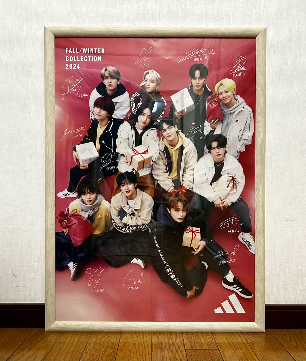 非売品】JO1ポスター adidas 印字サイン入り大判ポスター