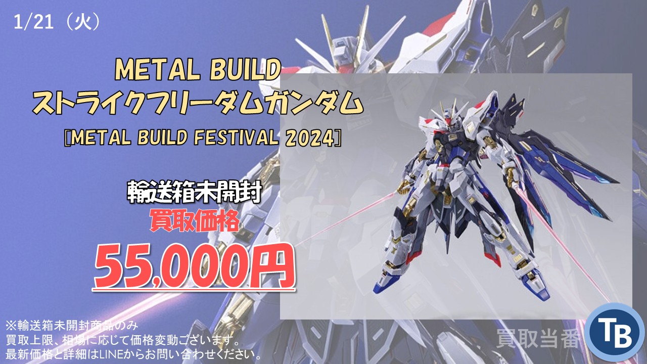 新品未開封METALBUILDメタルビルド ストライクフリーダムガンダム2024