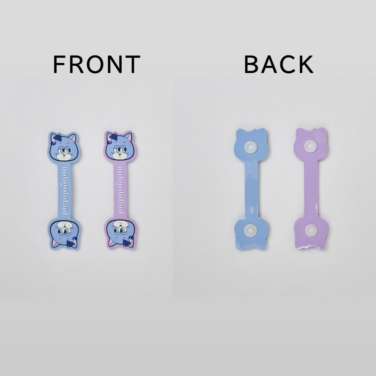 新グッズ公開⑤】 □ NoEl ケーブルクリップ (2個セット) □アクリル