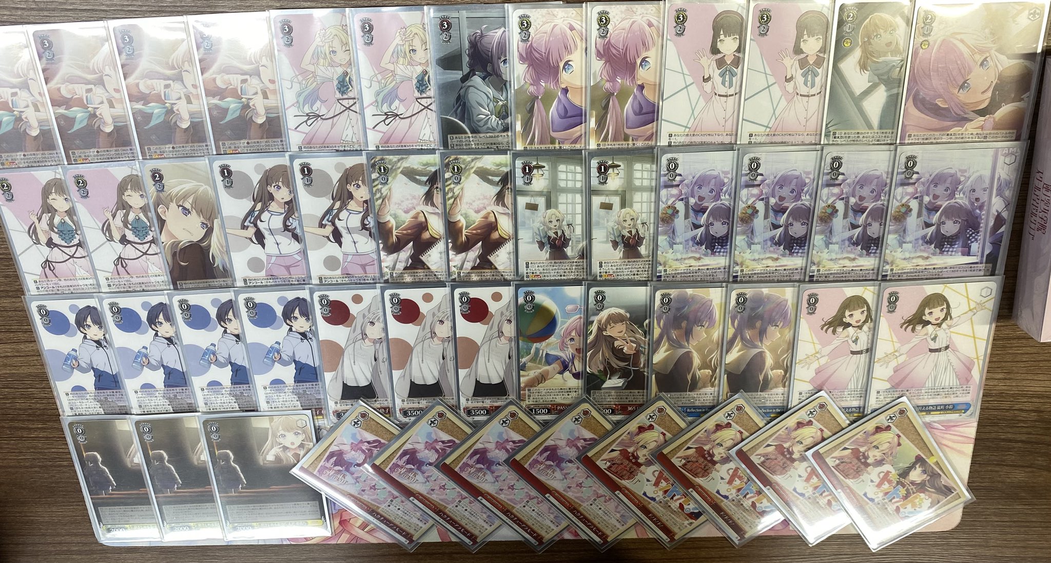 ヴァイスシュヴァルツ 蓮ノ空女学院スクールアイドルクラブ 8電源 デッキ