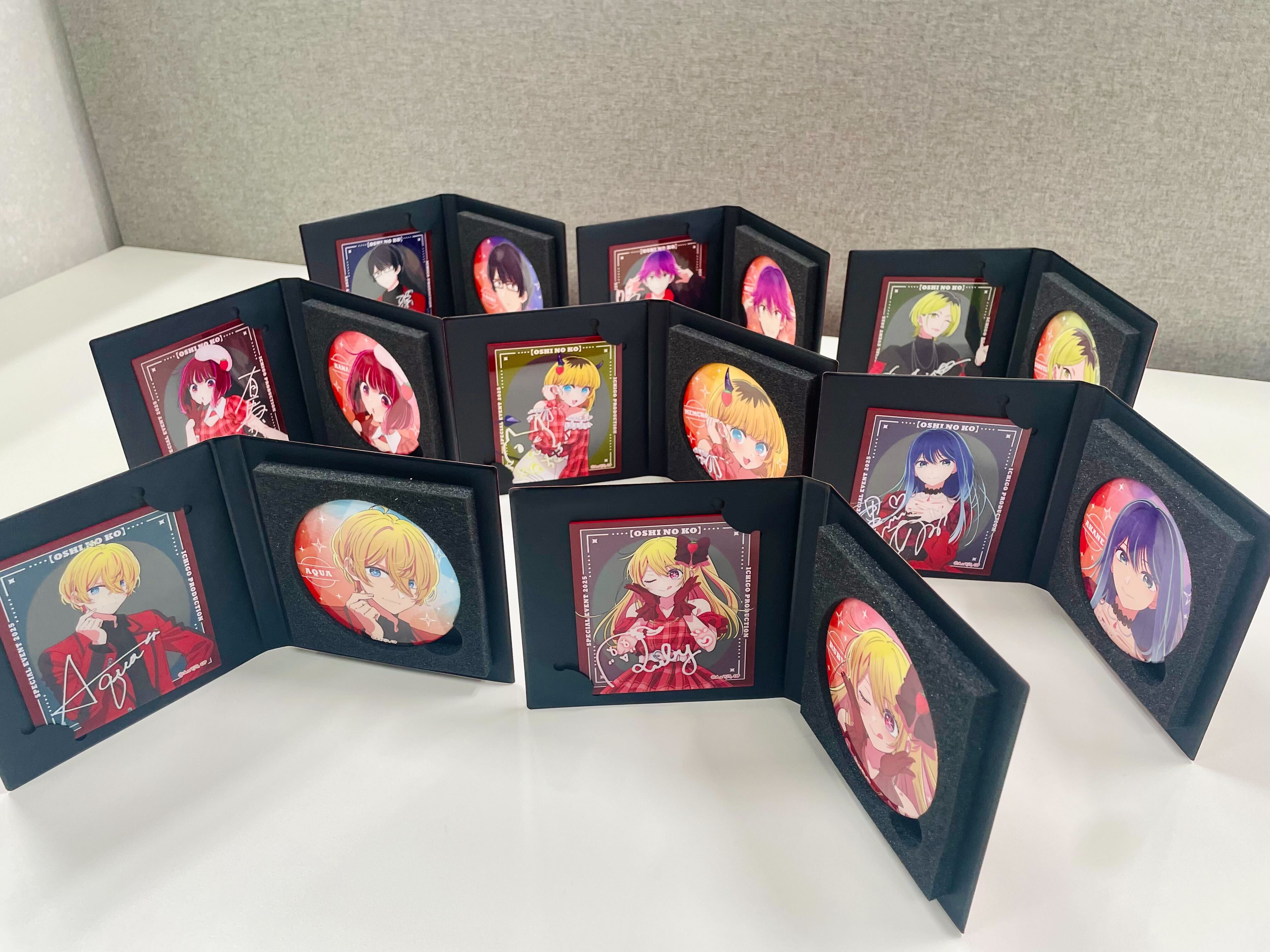 推しの子 星野アクア 苺プロ ファン感謝祭 缶バッジ カード 配信