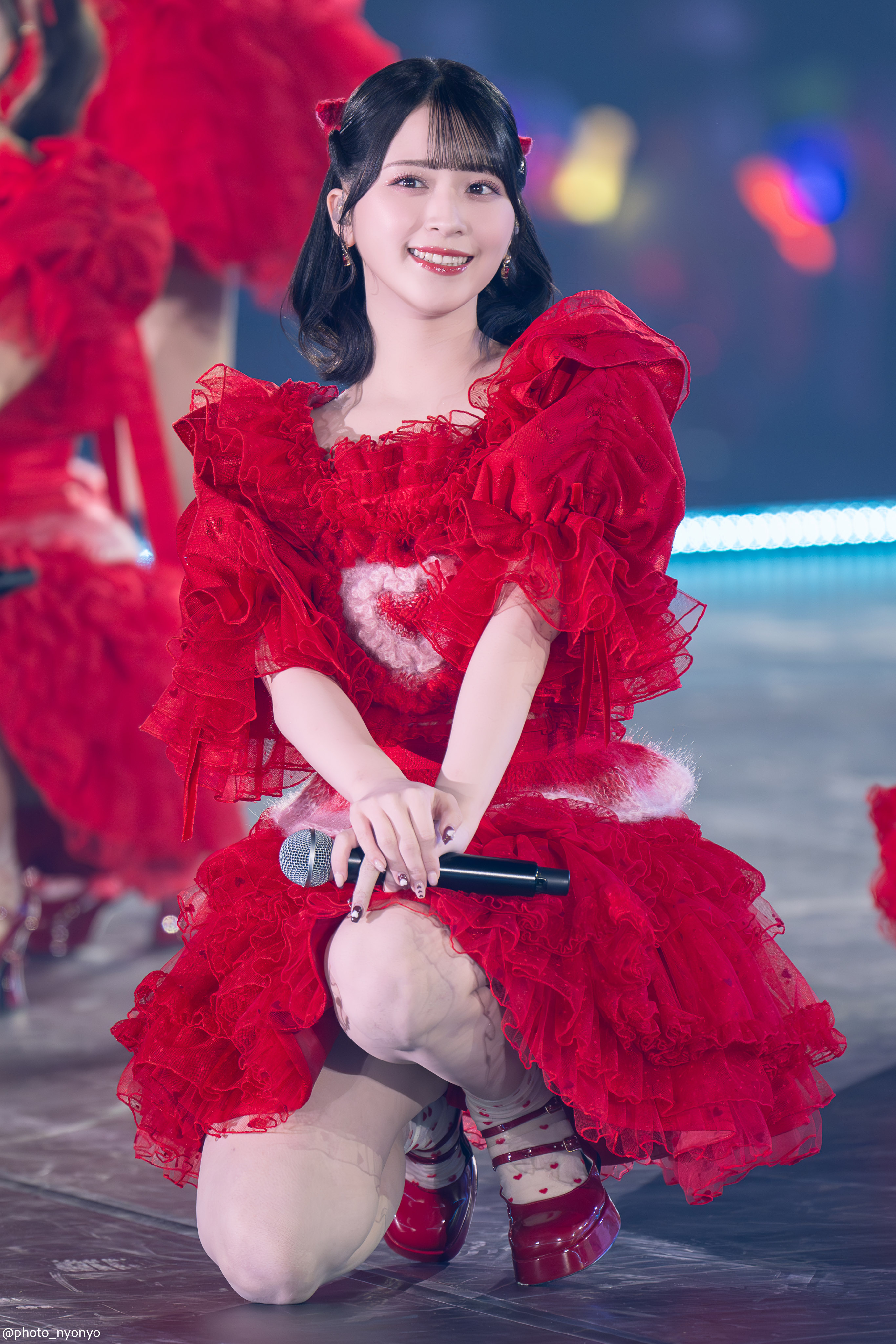 イコラブ ＝LOVE 生写真 佐々木舞香 直筆 ナツマトペ MV衣装 チュウ②