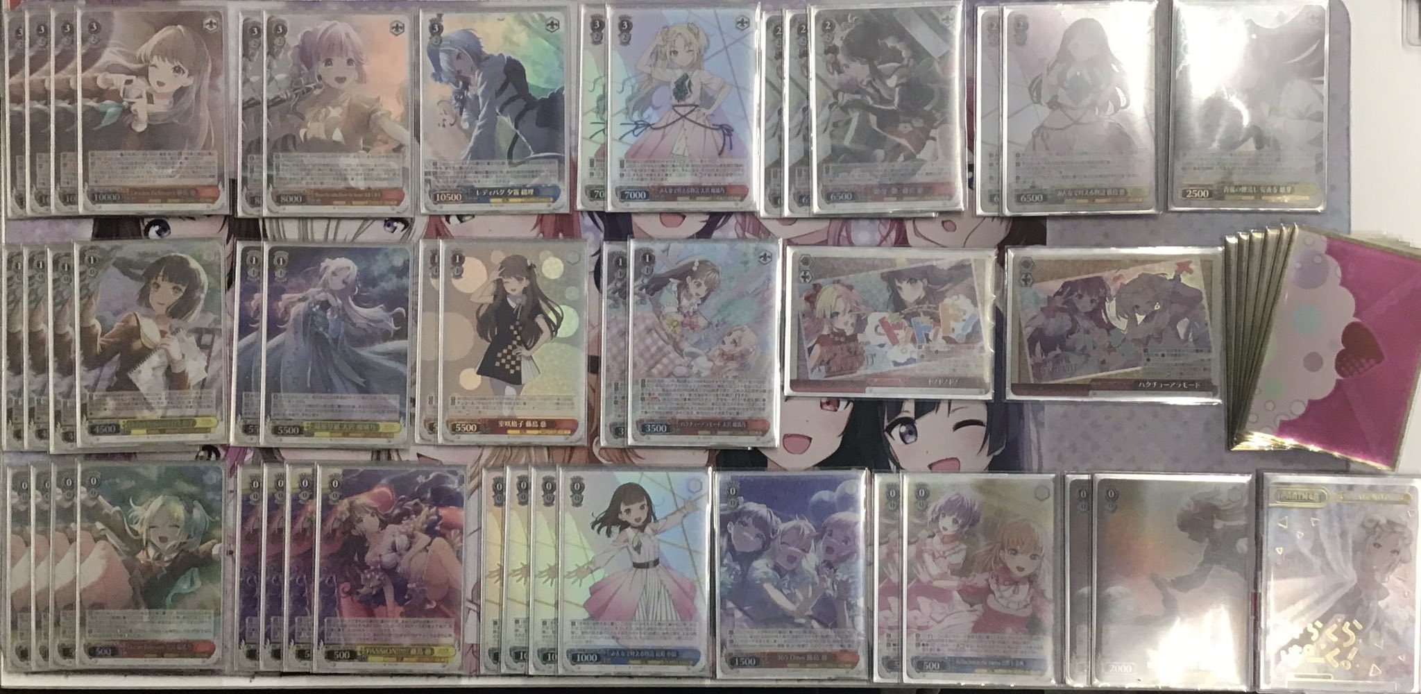 蓮ノ空 ヴァイス スリブ軸8枝デッキ ヴァイスシュヴァルツ 蓮ノ空