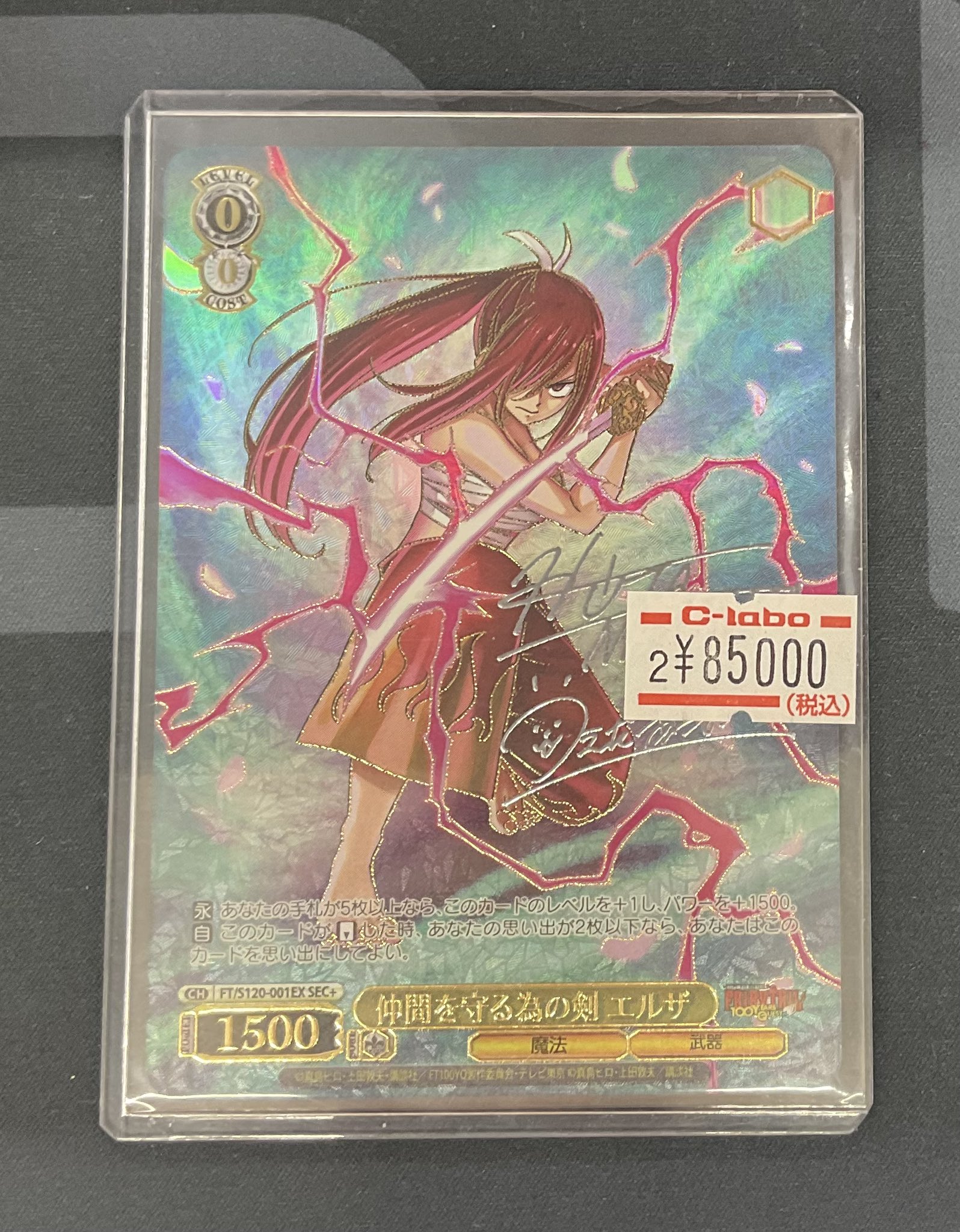 ヴァイス FAIRY TAIL 仲間を守る為の剣 エルザ SEC+ FAIRYTAIL 仲間を