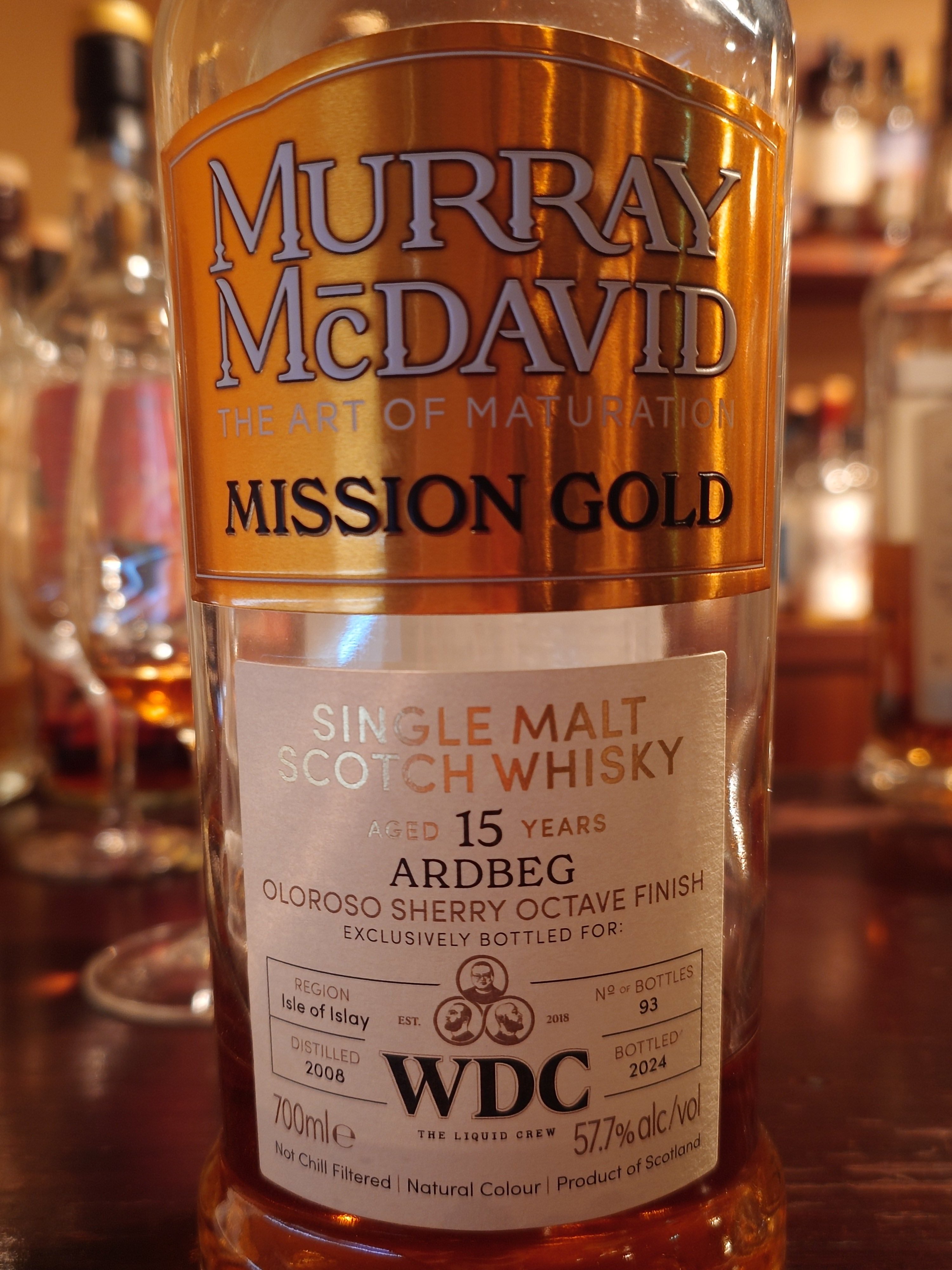 Murray McDavid Mission Gold アードベッグ15年 Murray McDavid Whisky