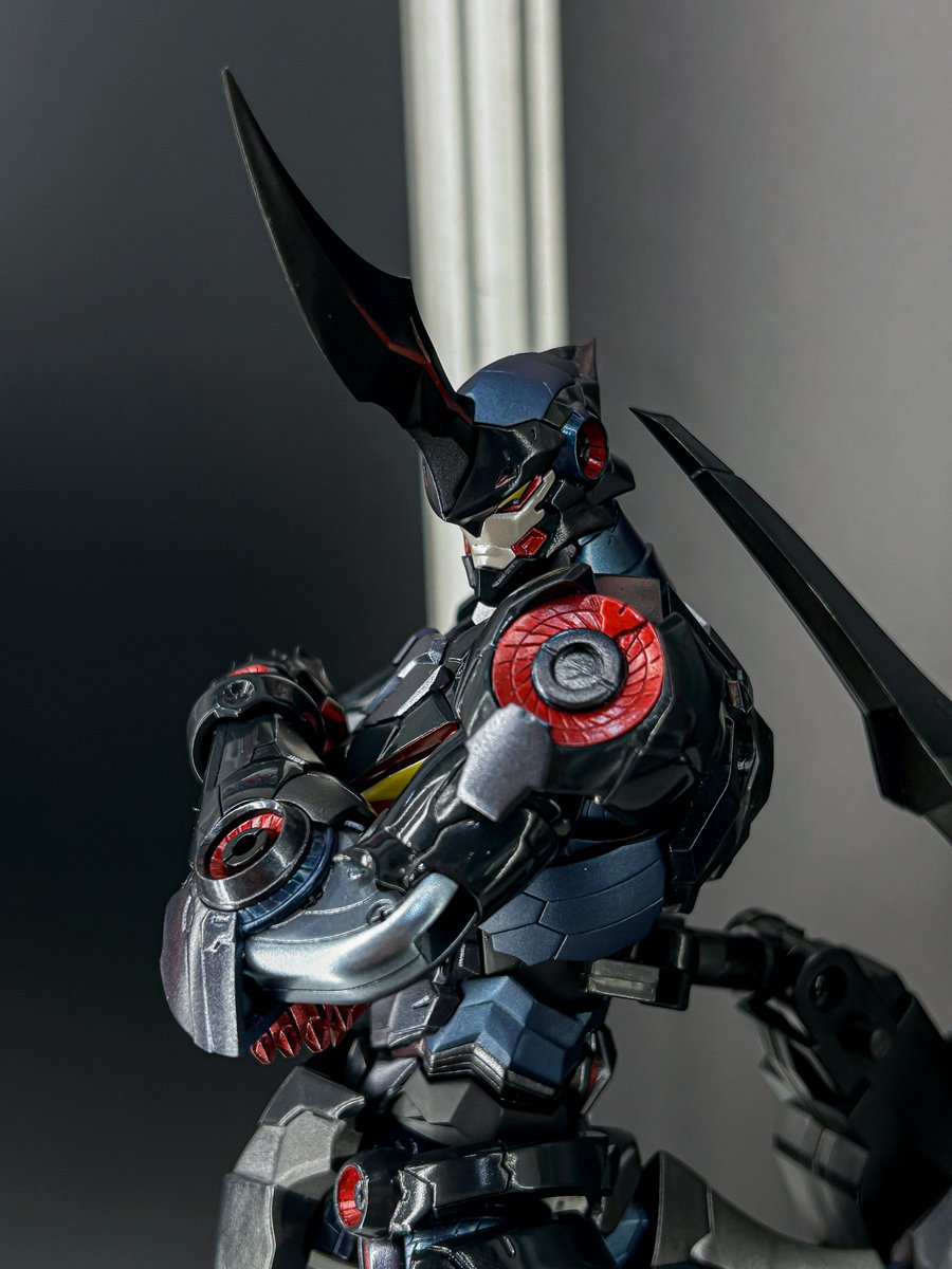 ◤◢◤WF展示情報◢◤◢ #鉄機巧 #ラゼンガン 彩色可動原型を