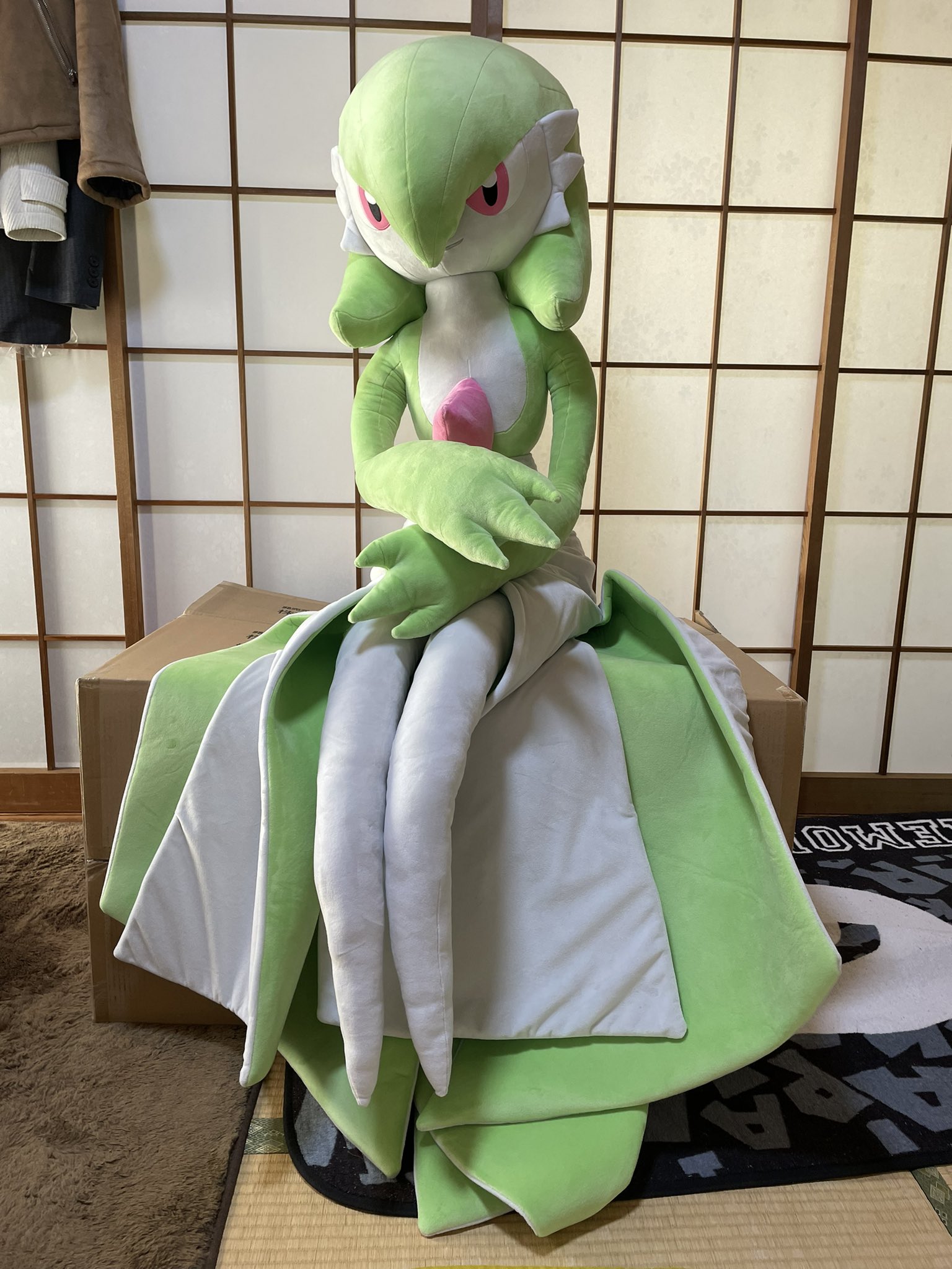 未開封 ポケモンセンター限定 サーナイト 等身大 ぬいぐるみ 等身大