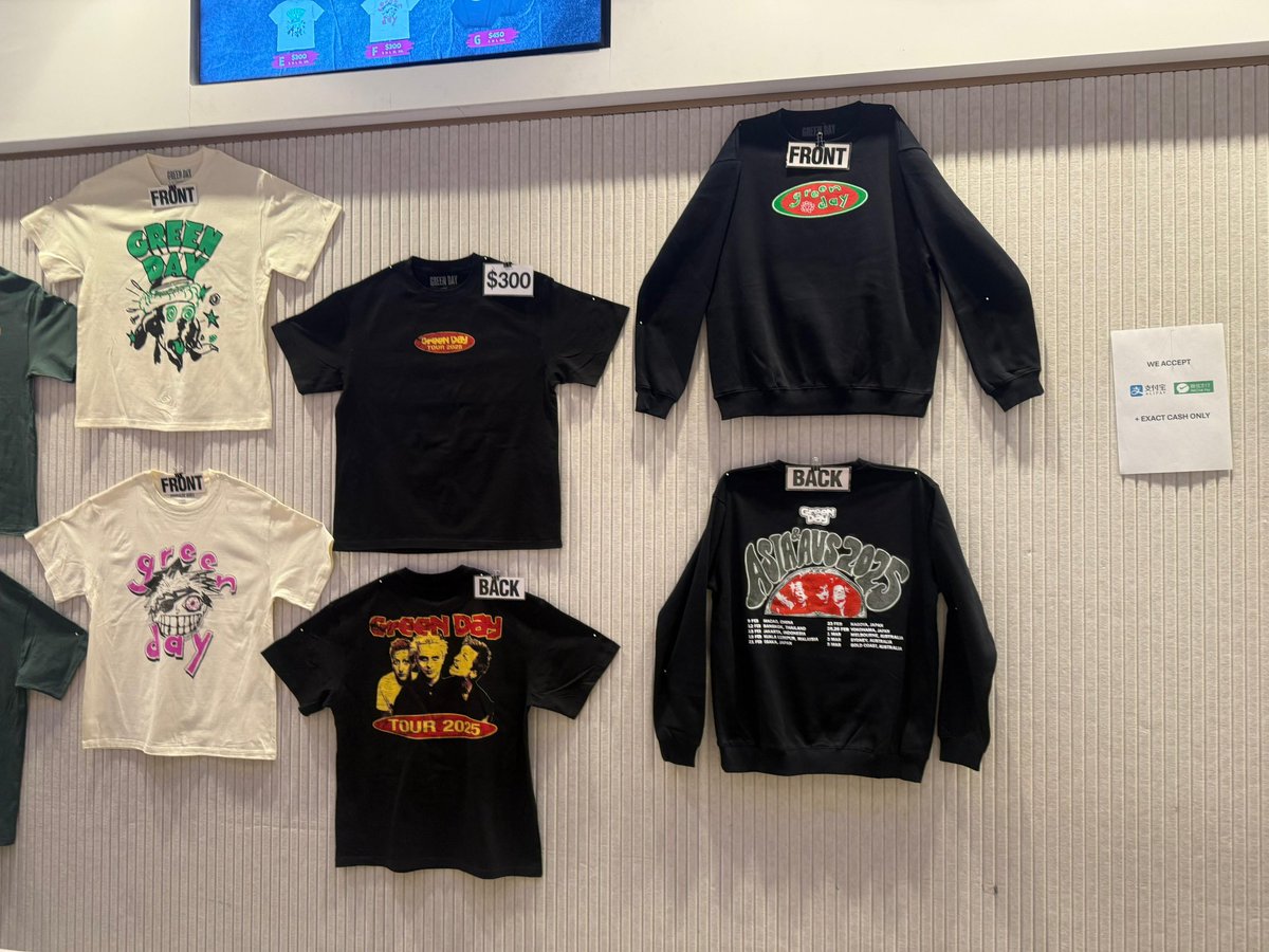 グリーンデイ JAPAN TOUR 2025 ツアー スウェット XXL 【公式通販】