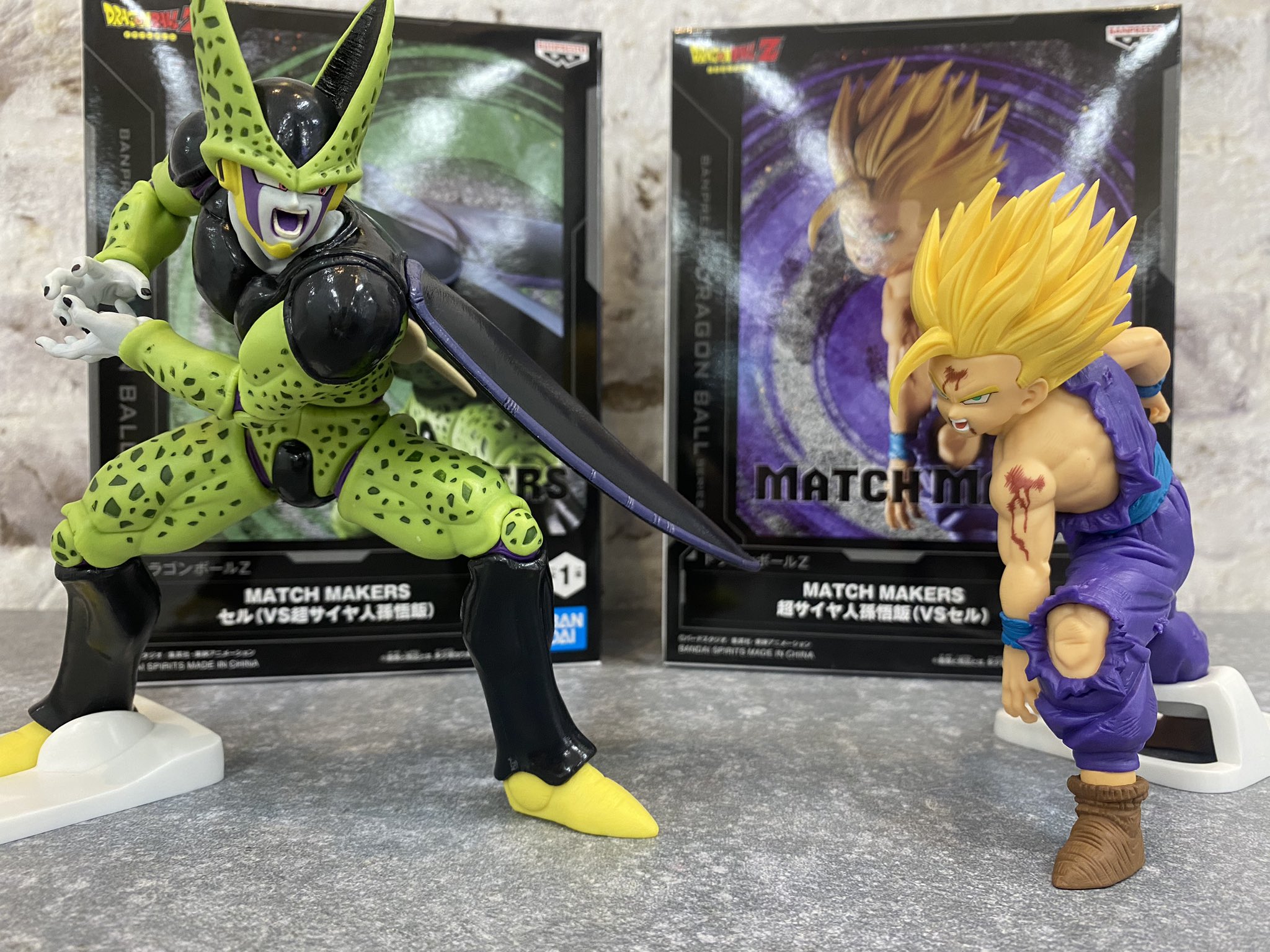 ドラゴンボールZ MATCH MAKERS 超サイヤ人孫悟飯VSセル 36個 セル