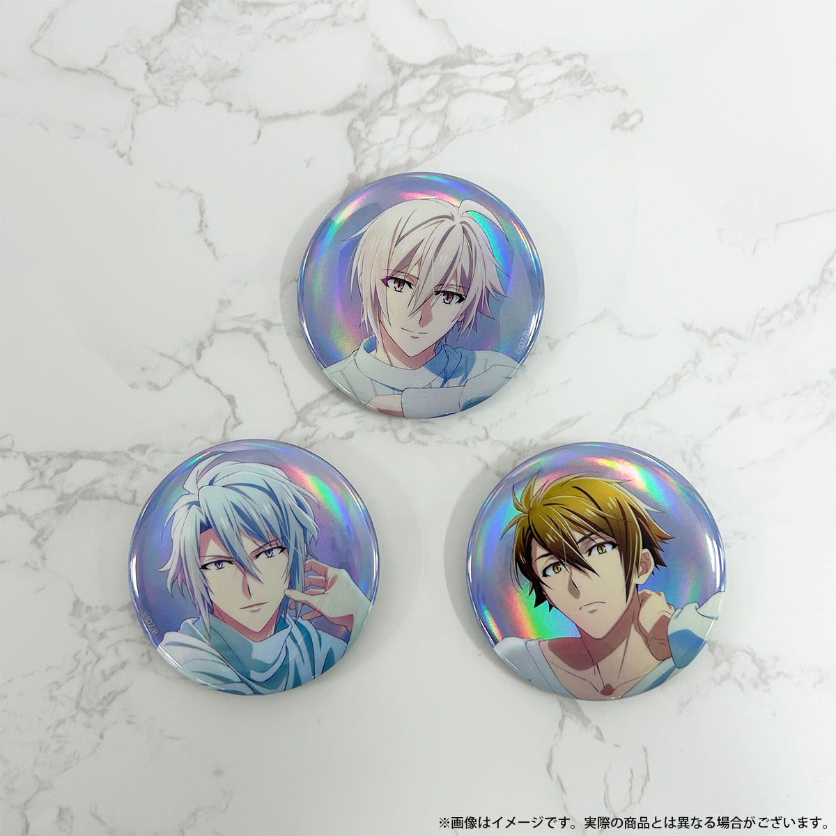 アニナナ展 会場先行販売グッズ紹介】 「オーロラ缶バッジセット