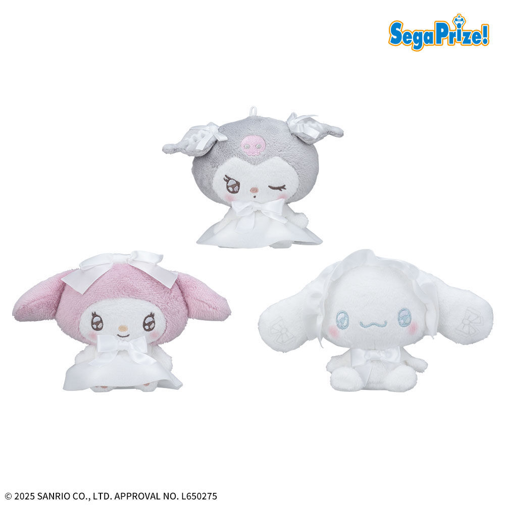 マイメロディ レースデザイン ウェディング 白 ロリータ マスコット