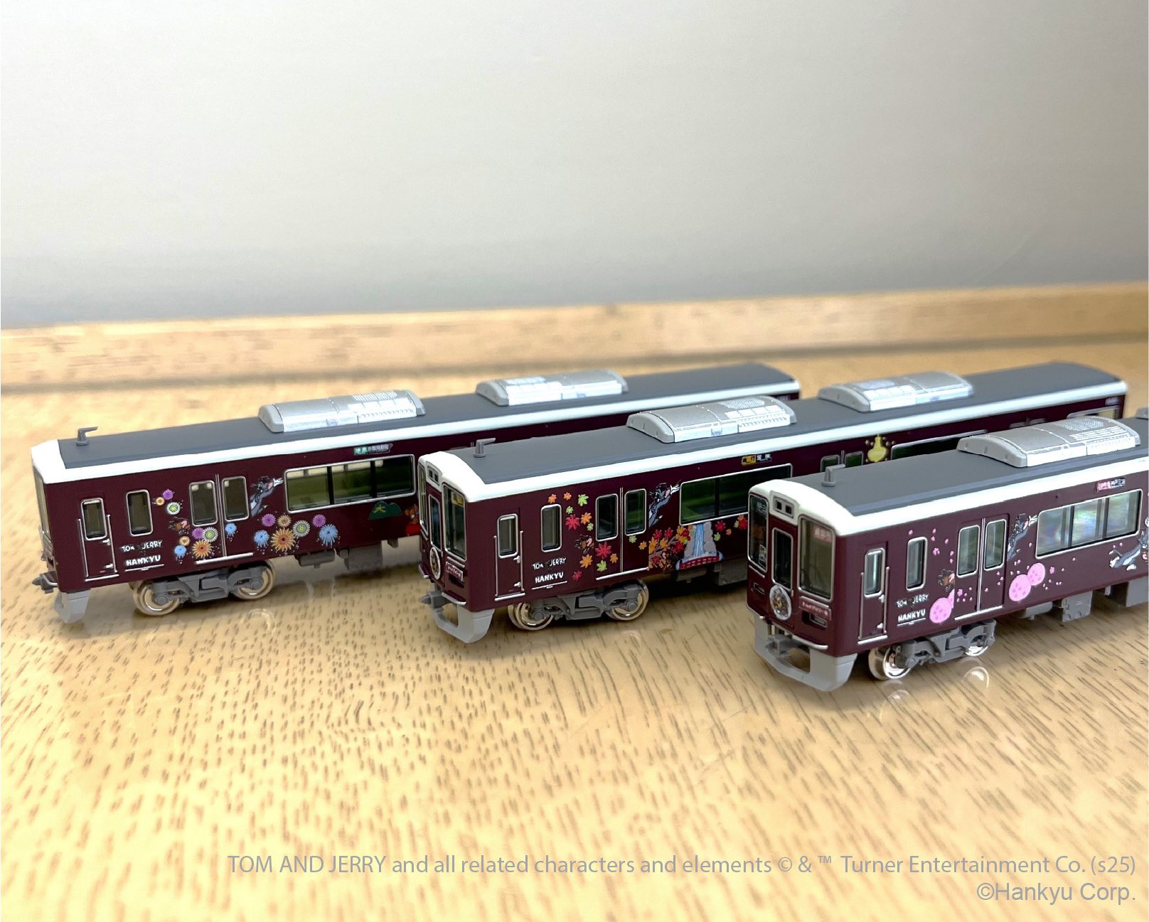 トムとジェリー 阪急電車 Nゲージ 先頭車3両 阪急電鉄】2025年1月29日