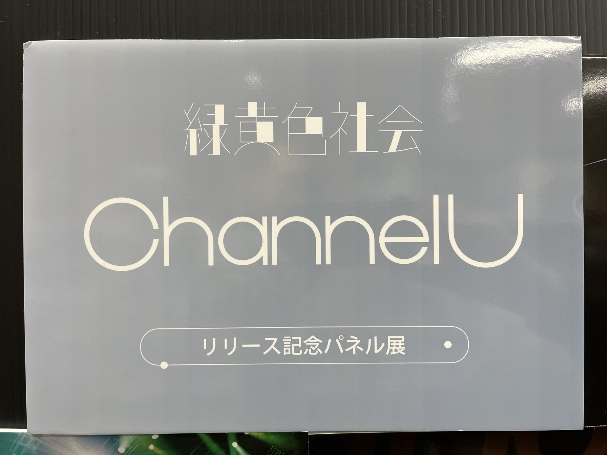 緑黄色社会 サイン入りパネル 緑黄色社会 サイン入りパネル