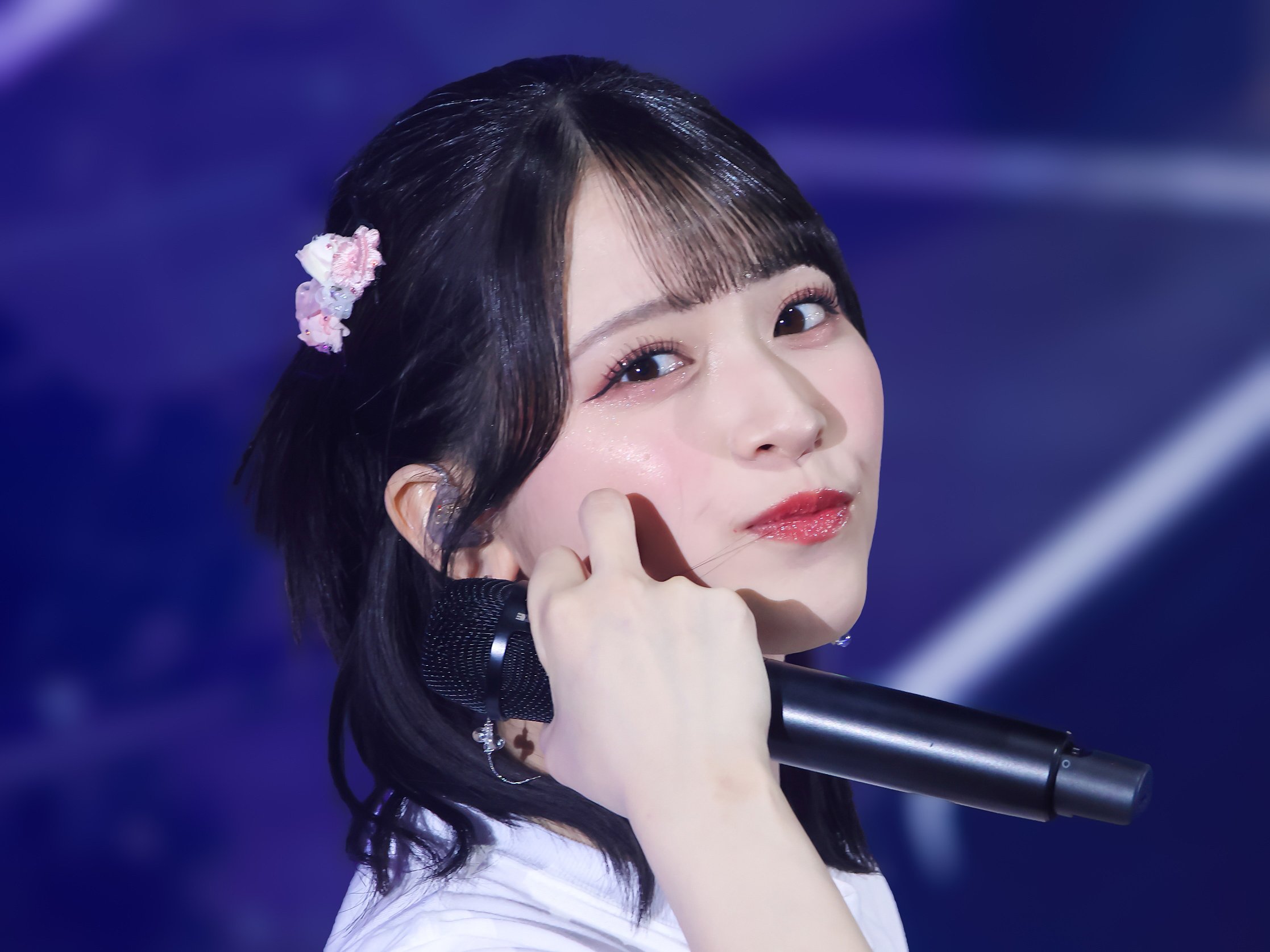 イコラブ 佐々木舞香 アリーナツアー2025衣装 生写真 直筆 チュウ 黒