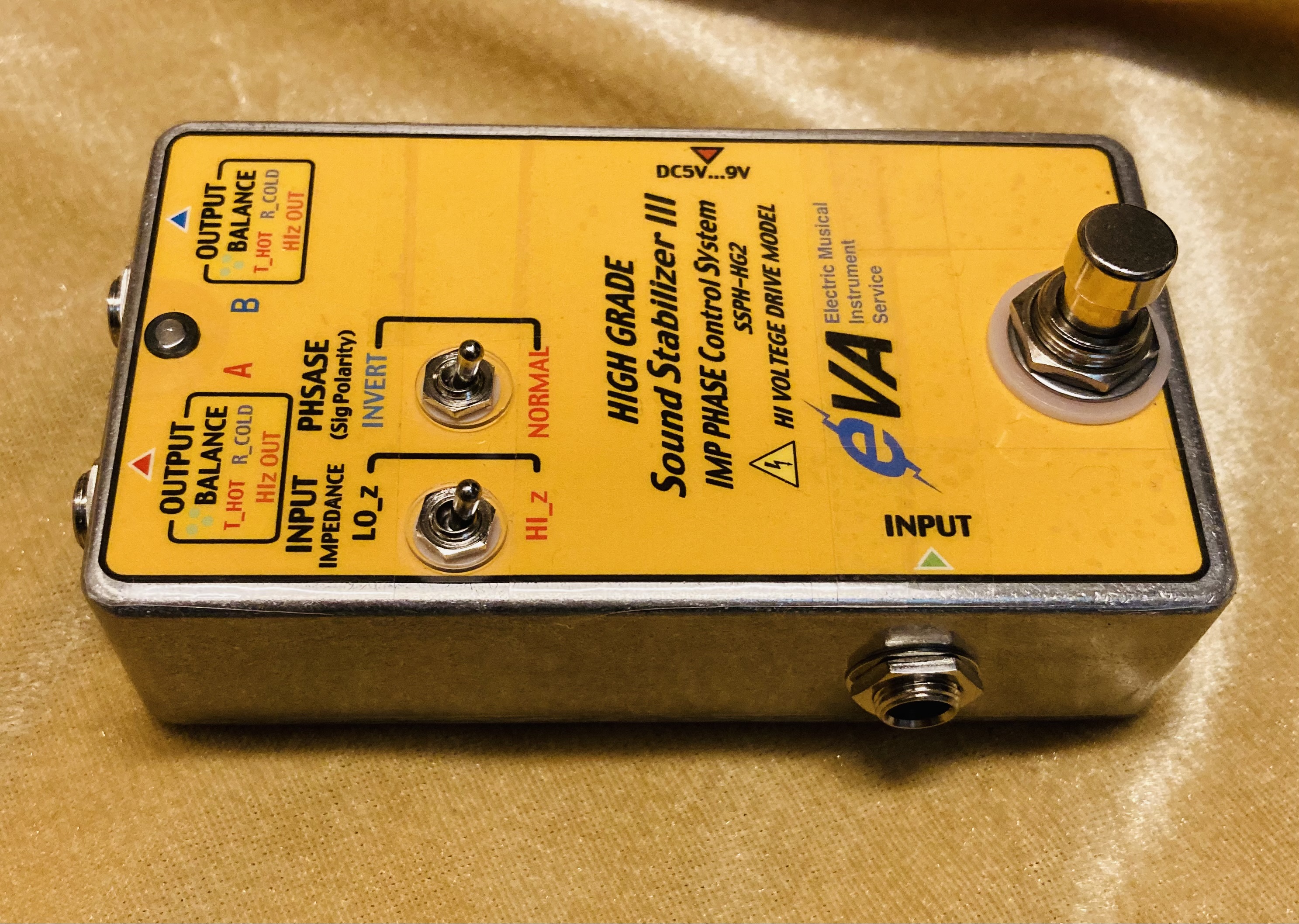 EVA電子 Sound Stabilizer SSPH-HG2 30V Hi-Z｜EVA電子 SSPH-HG2 30V Hi-