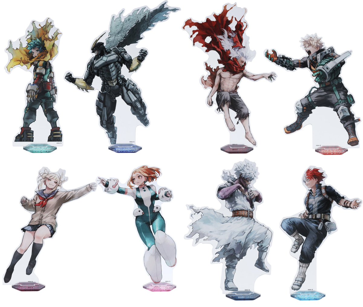 堀越耕平『僕のヒーローアカデミア』原画展 販売グッズ「アクリルメガ